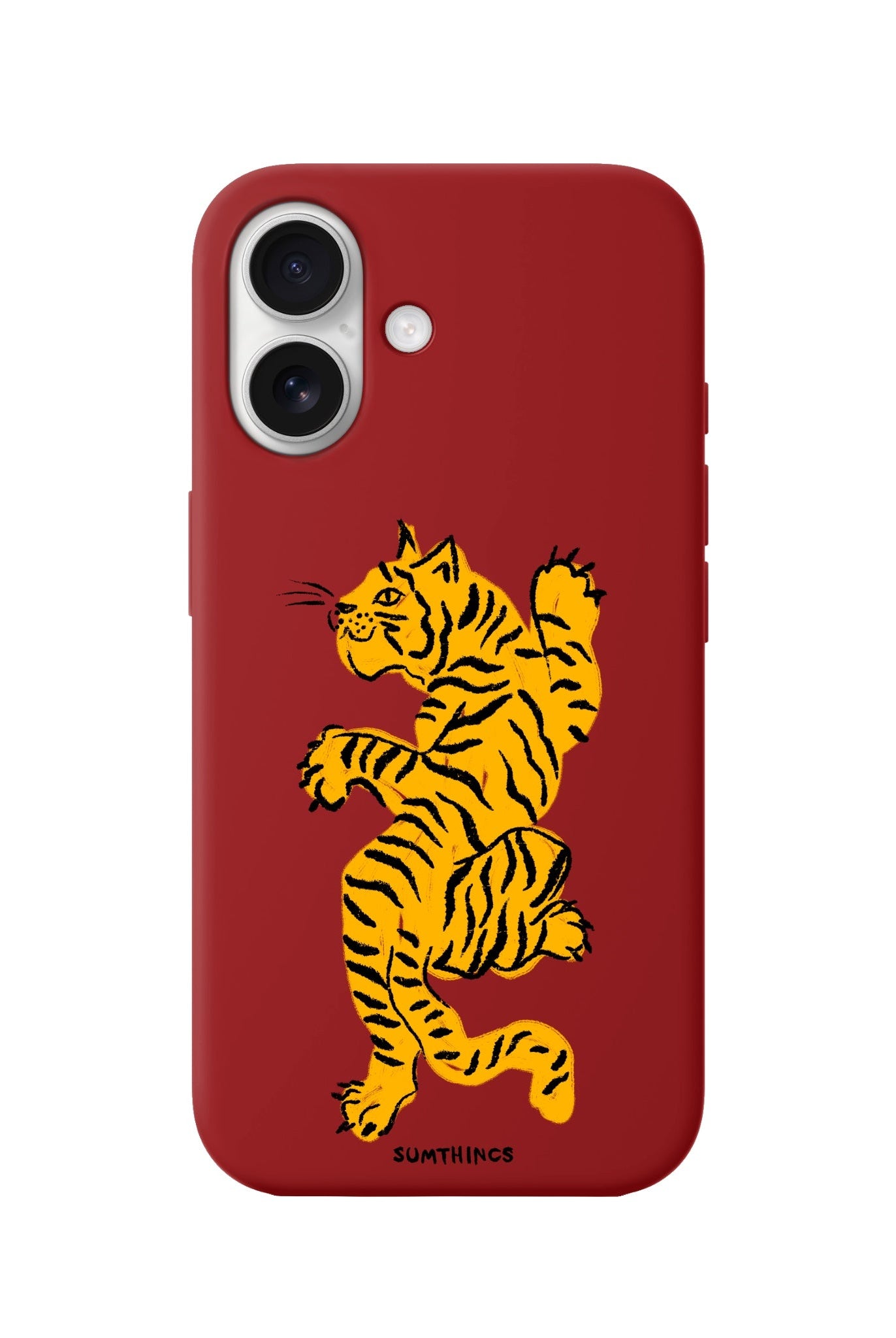 iPhone 16 Roar Premium Telefon Kılıfı Kırmızı - SUMTHINCS