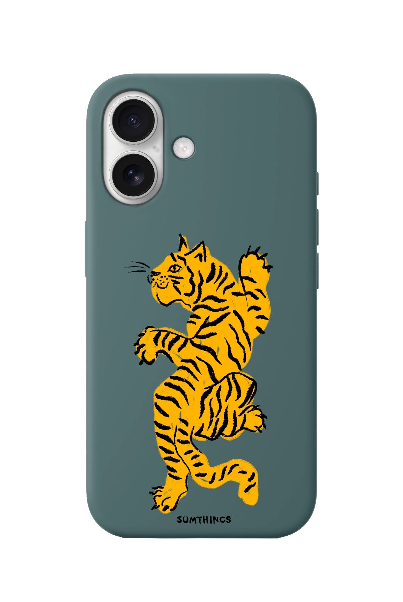 iPhone 16 Roar Premium Telefon Kılıfı Kaktüs Yeşili - SUMTHINCS