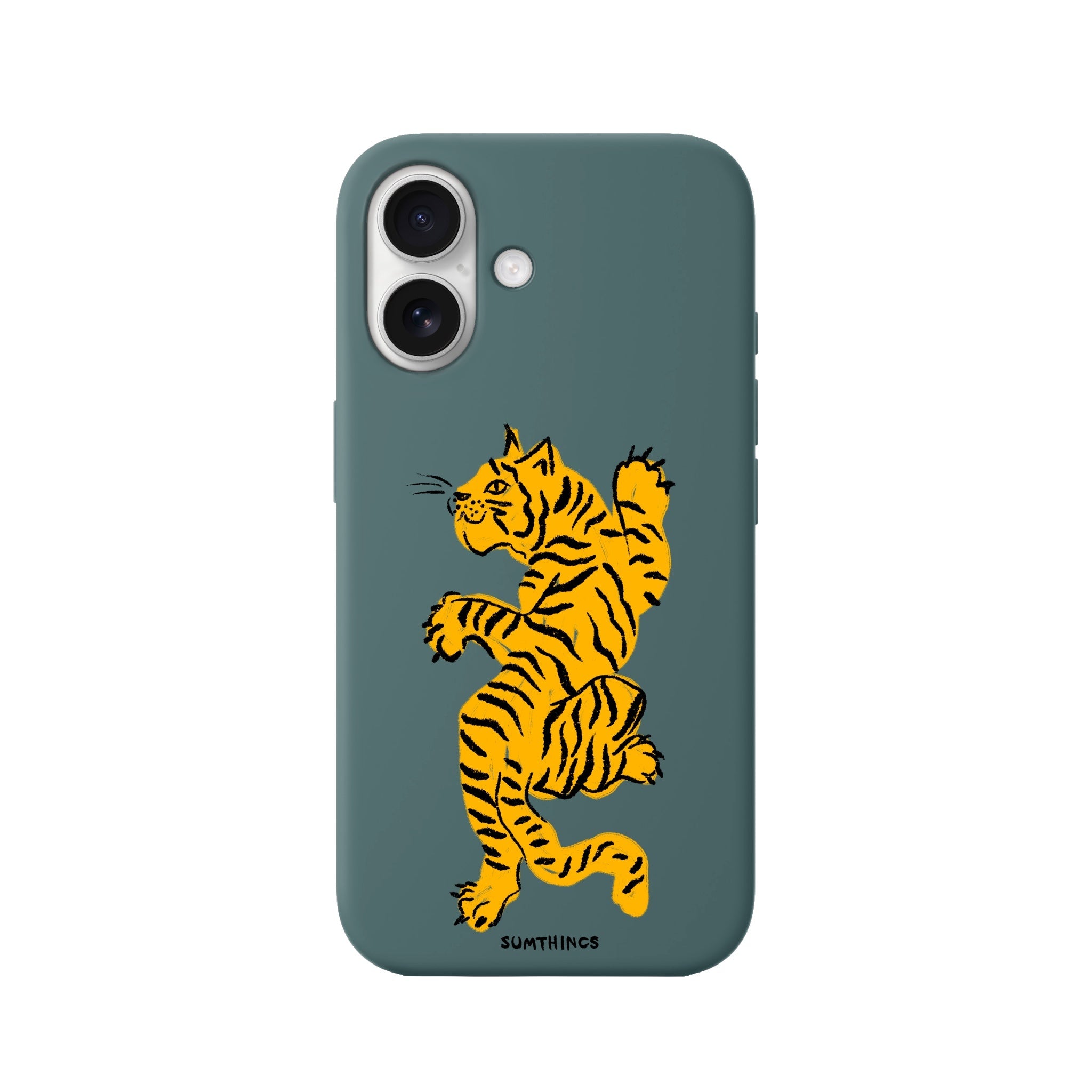 iPhone 16 Roar Premium Telefon Kılıfı Kaktüs Yeşili - SUMTHINCS