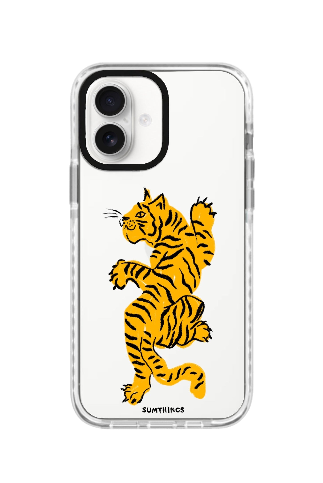 iPhone 16 ROAR Procase Şeffaf Telefon Kılıfı Beyaz Şeffaf - SUMTHINCS
