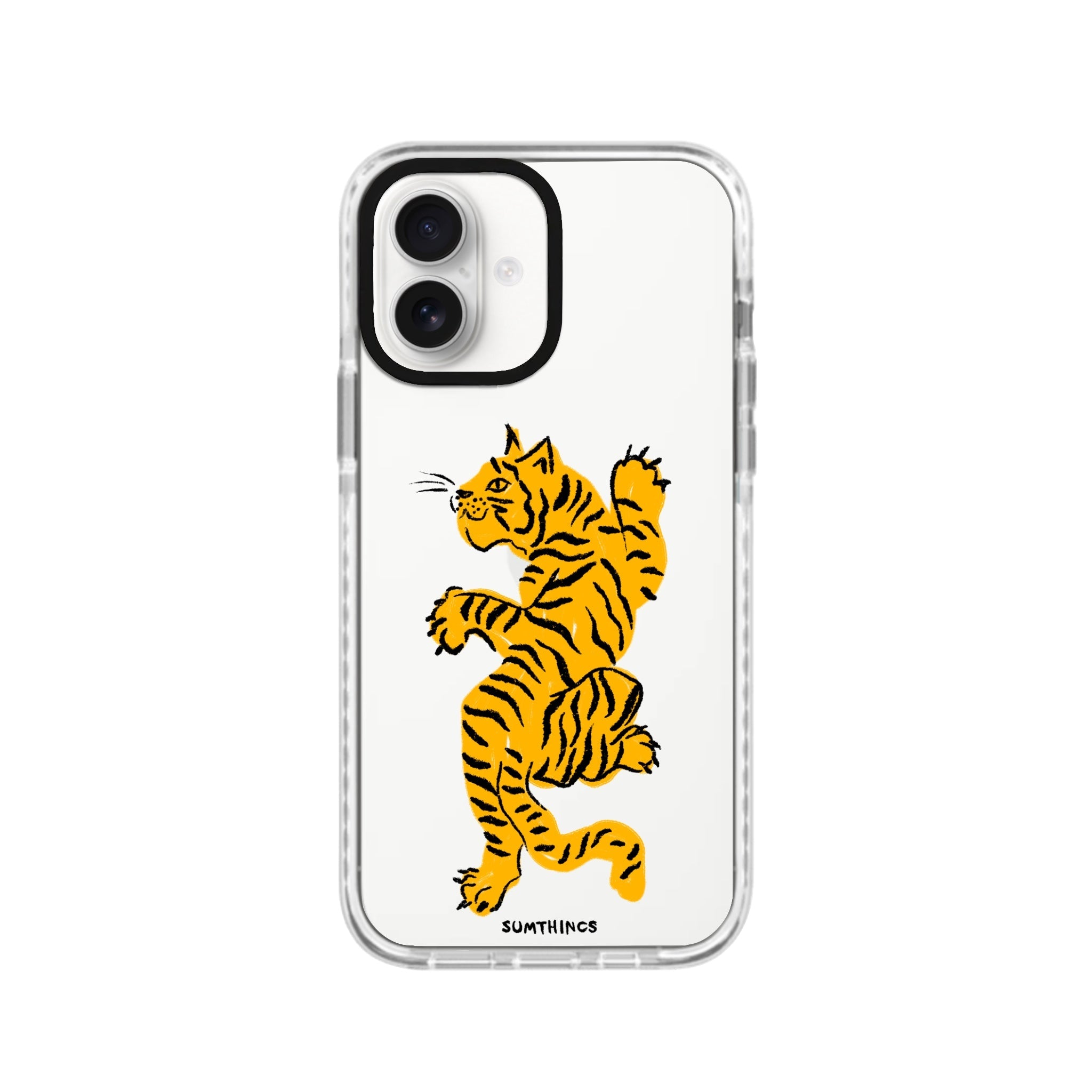 iPhone 16 ROAR Procase Şeffaf Telefon Kılıfı Beyaz Şeffaf - SUMTHINCS