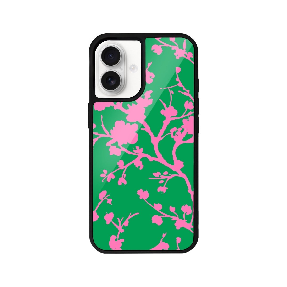 iPhone 16 Sakura Glossy Cam Telefon Kılıfı - SUMTHINCS