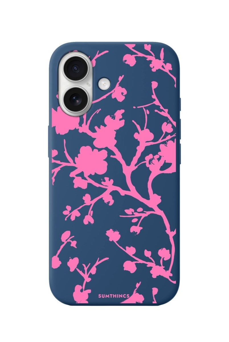 iPhone 16 Sakura Premium Telefon Kılıfı Pasifik Mavi - SUMTHINCS