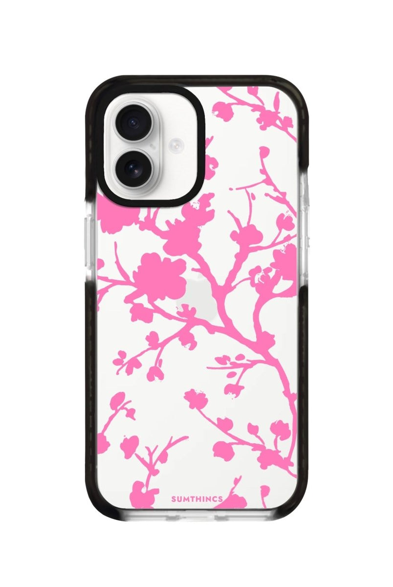 iPhone 16 Sakura Procase Şeffaf Telefon Kılıfı Siyah Şeffaf - SUMTHINCS