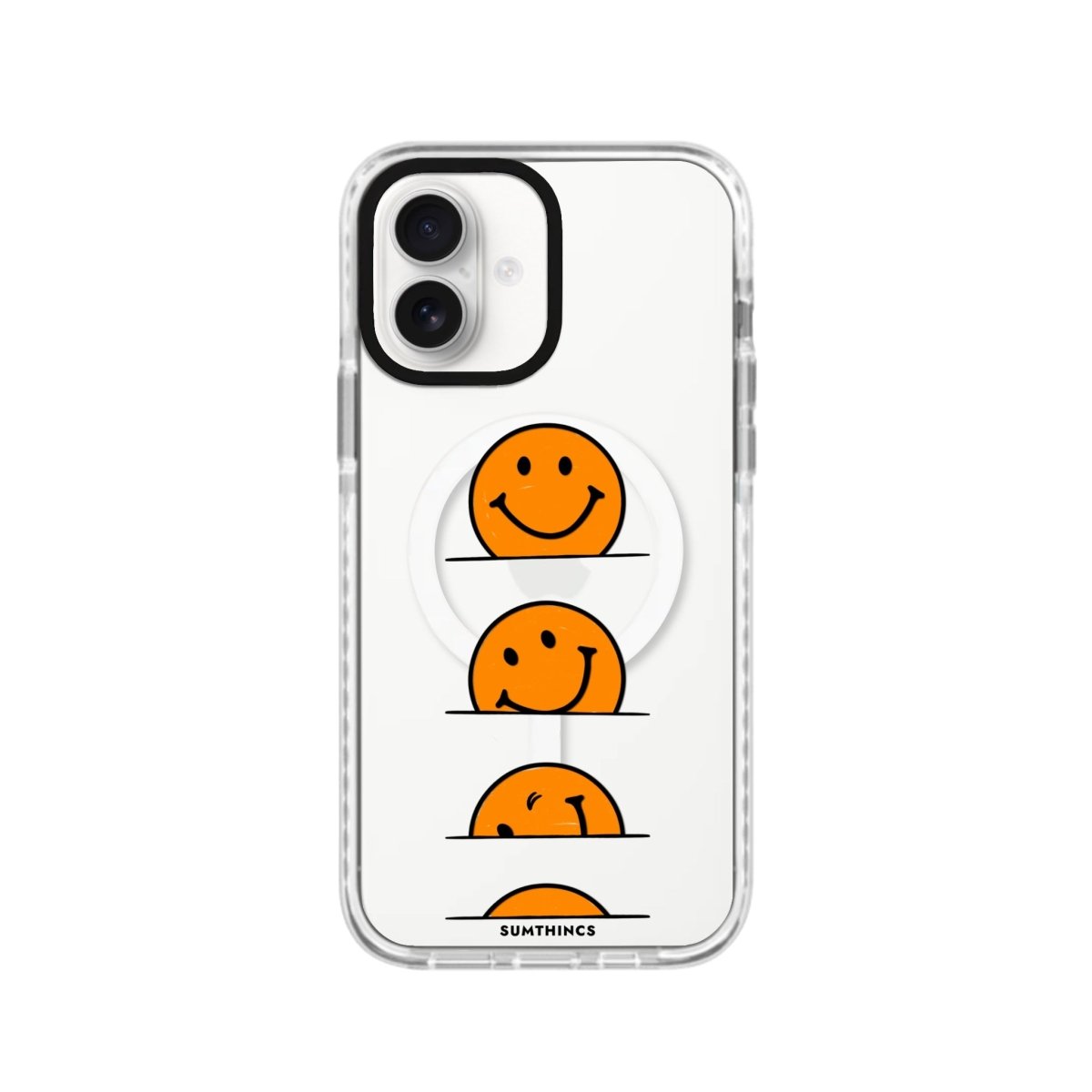 iPhone 16 See You Tomorrow Magsafe Procase Şeffaf Telefon Kılıfı Beyaz Şeffaf - SUMTHINCS