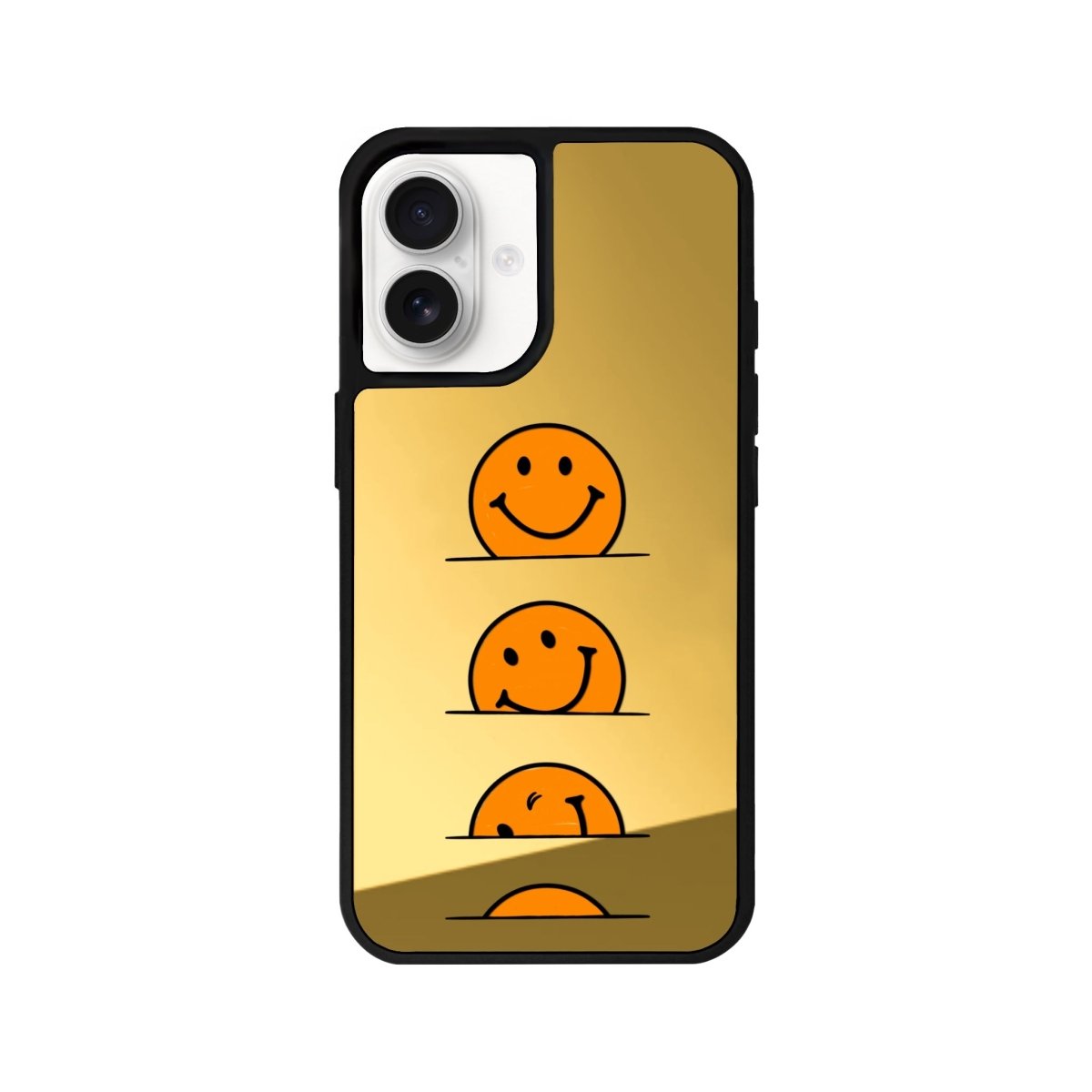 iPhone 16 See You Tomorrow Mirror Aynalı Telefon Kılıfı Altın - SUMTHINCS