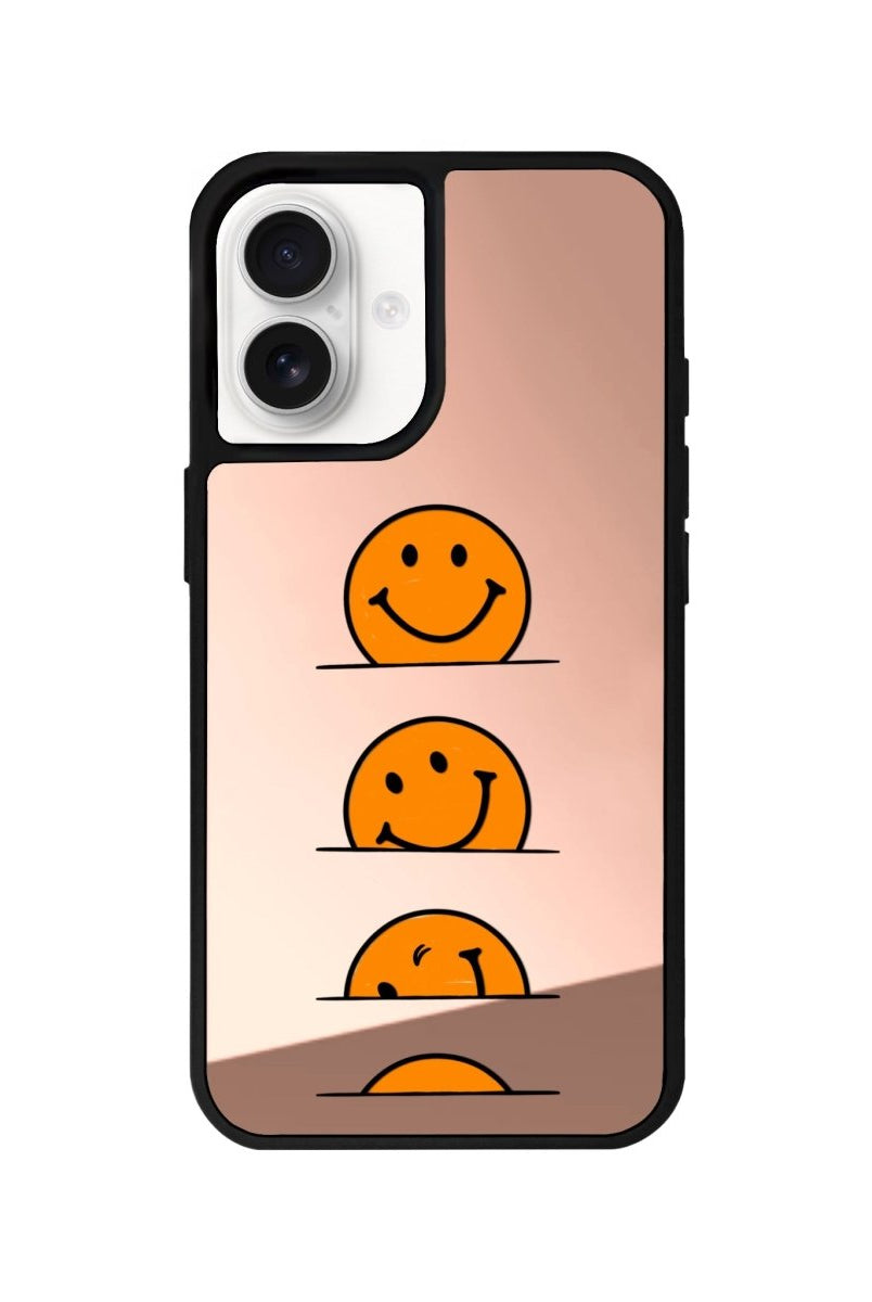 iPhone 16 See You Tomorrow Mirror Aynalı Telefon Kılıfı Metalik Pembe - SUMTHINCS