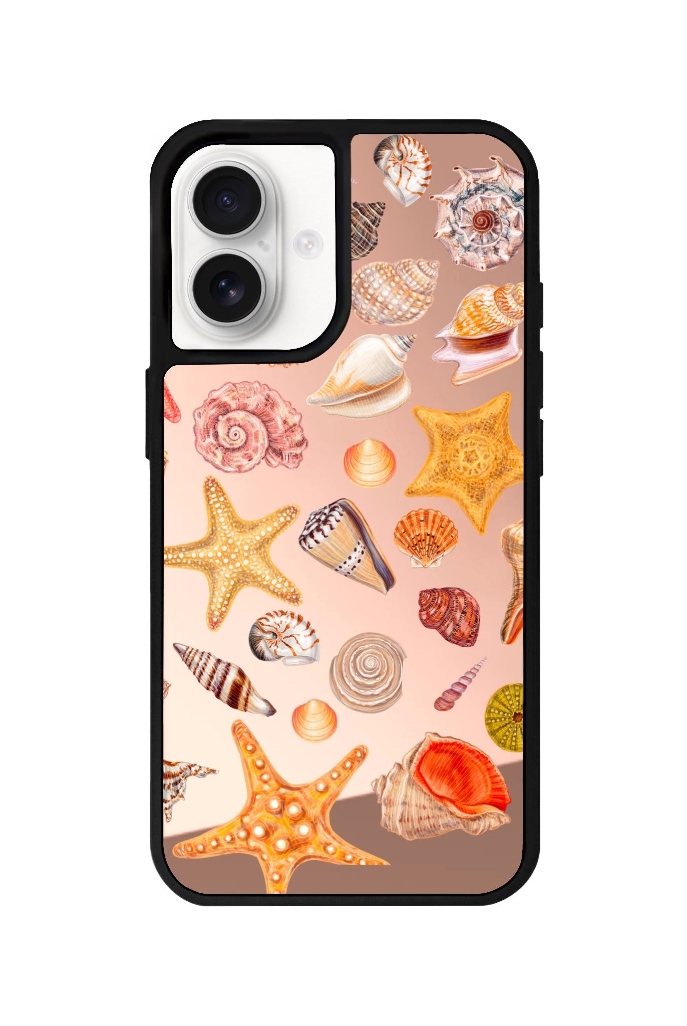 iPhone 16 Shells Mirror Aynalı Telefon Kılıfı Metalik Pembe - SUMTHINCS