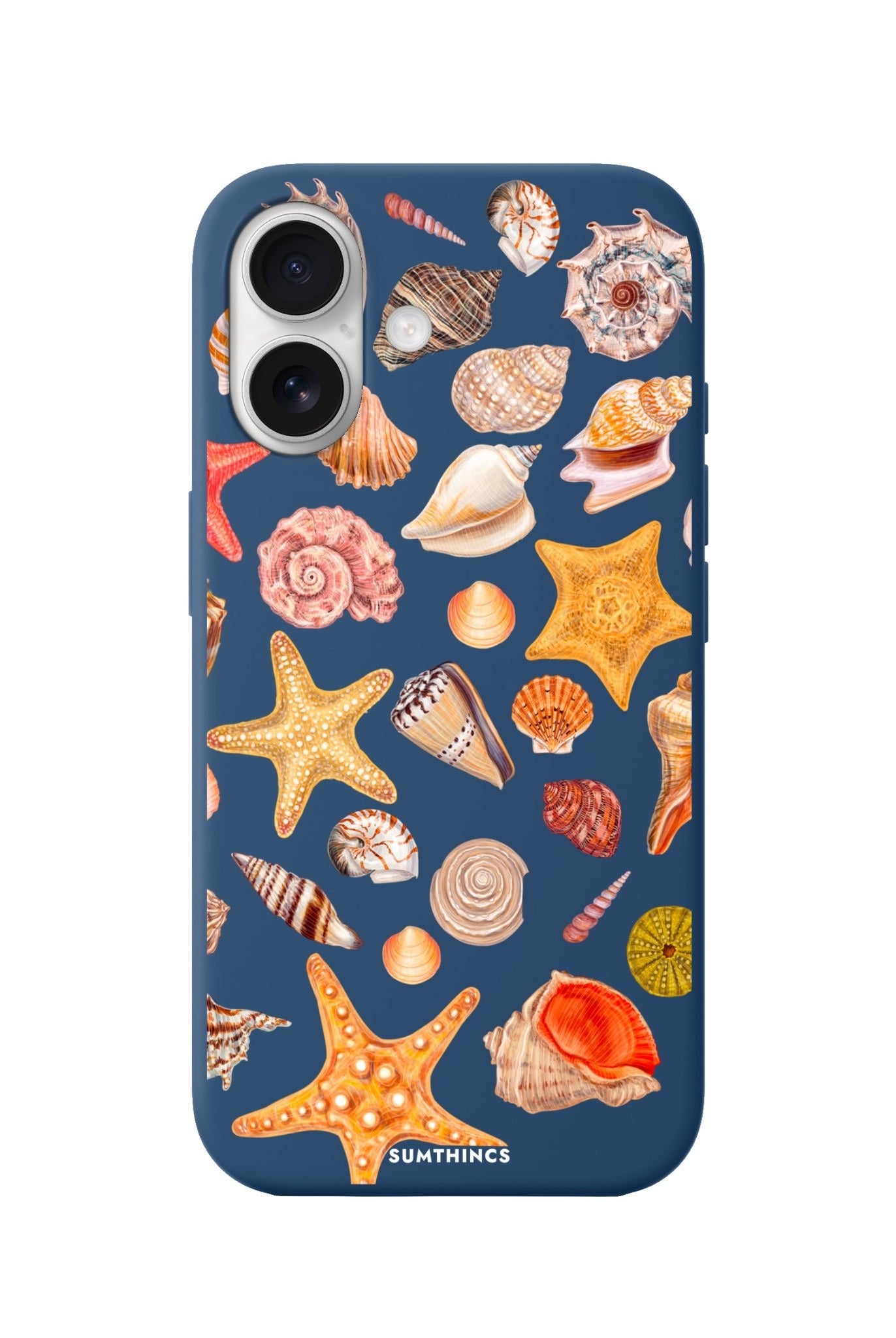 iPhone 16 Shells Premium Telefon Kılıfı Pasifik Mavi - SUMTHINCS