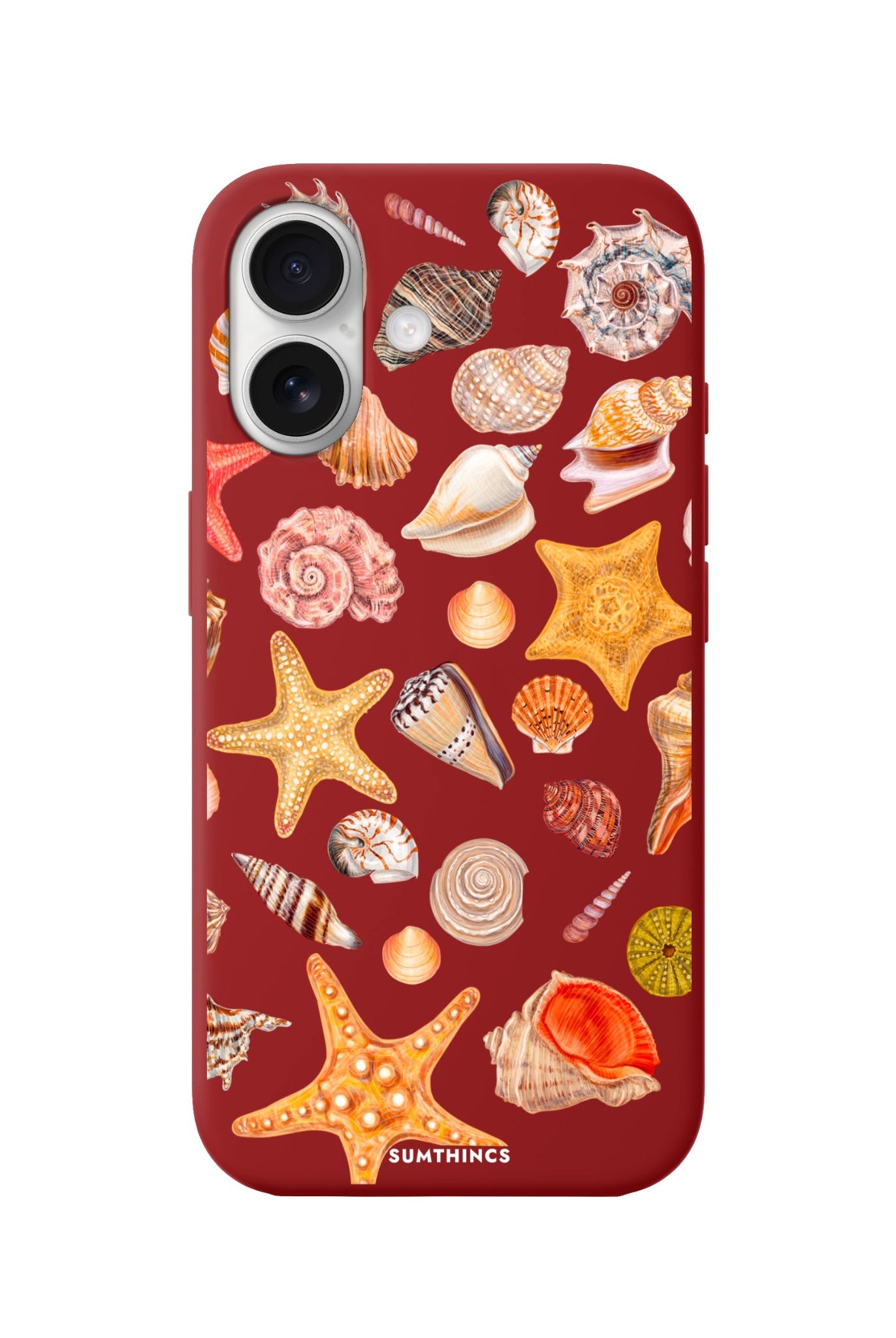 iPhone 16 Shells Premium Telefon Kılıfı Kırmızı - SUMTHINCS