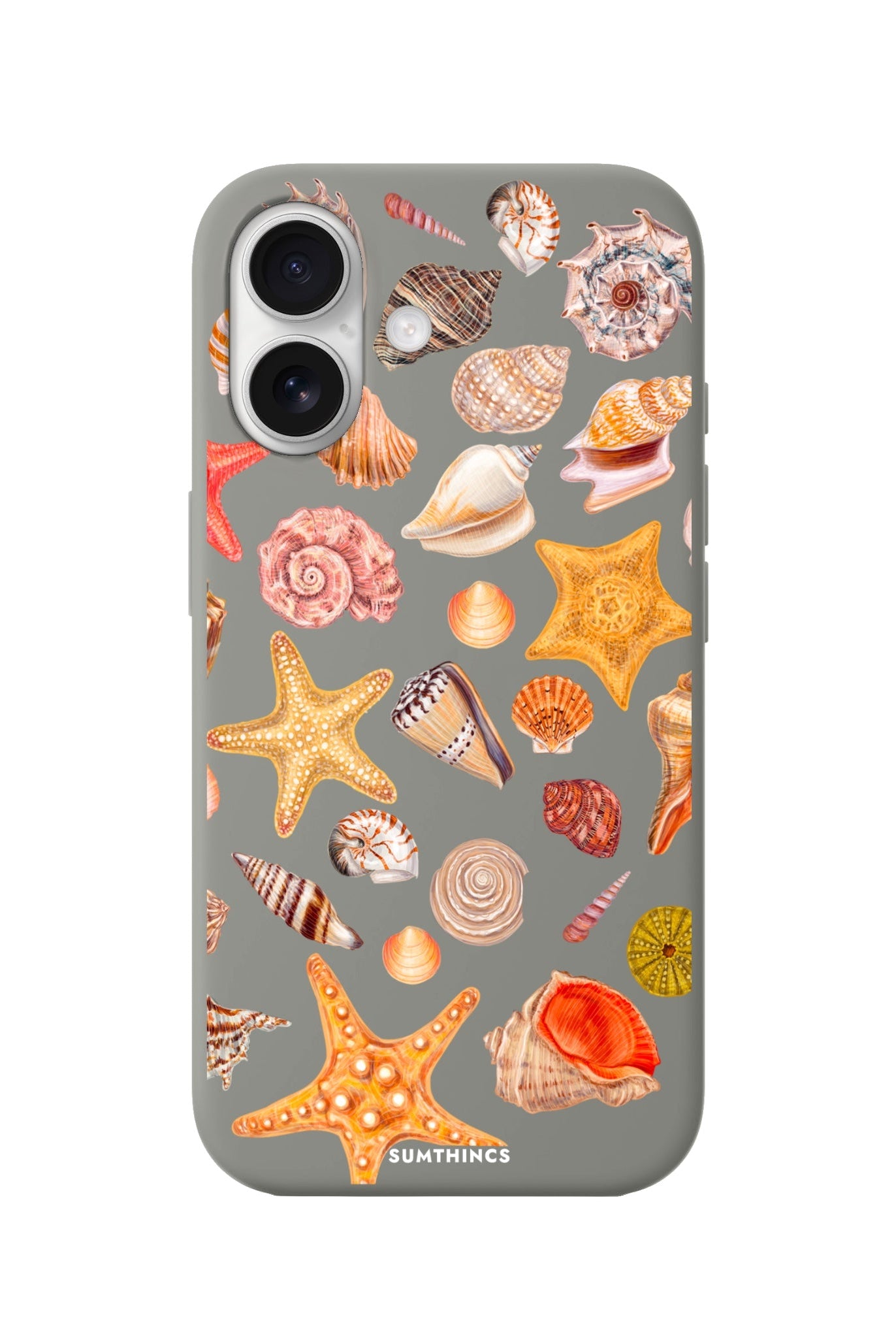 iPhone 16 Shells Premium Telefon Kılıfı Gri - SUMTHINCS