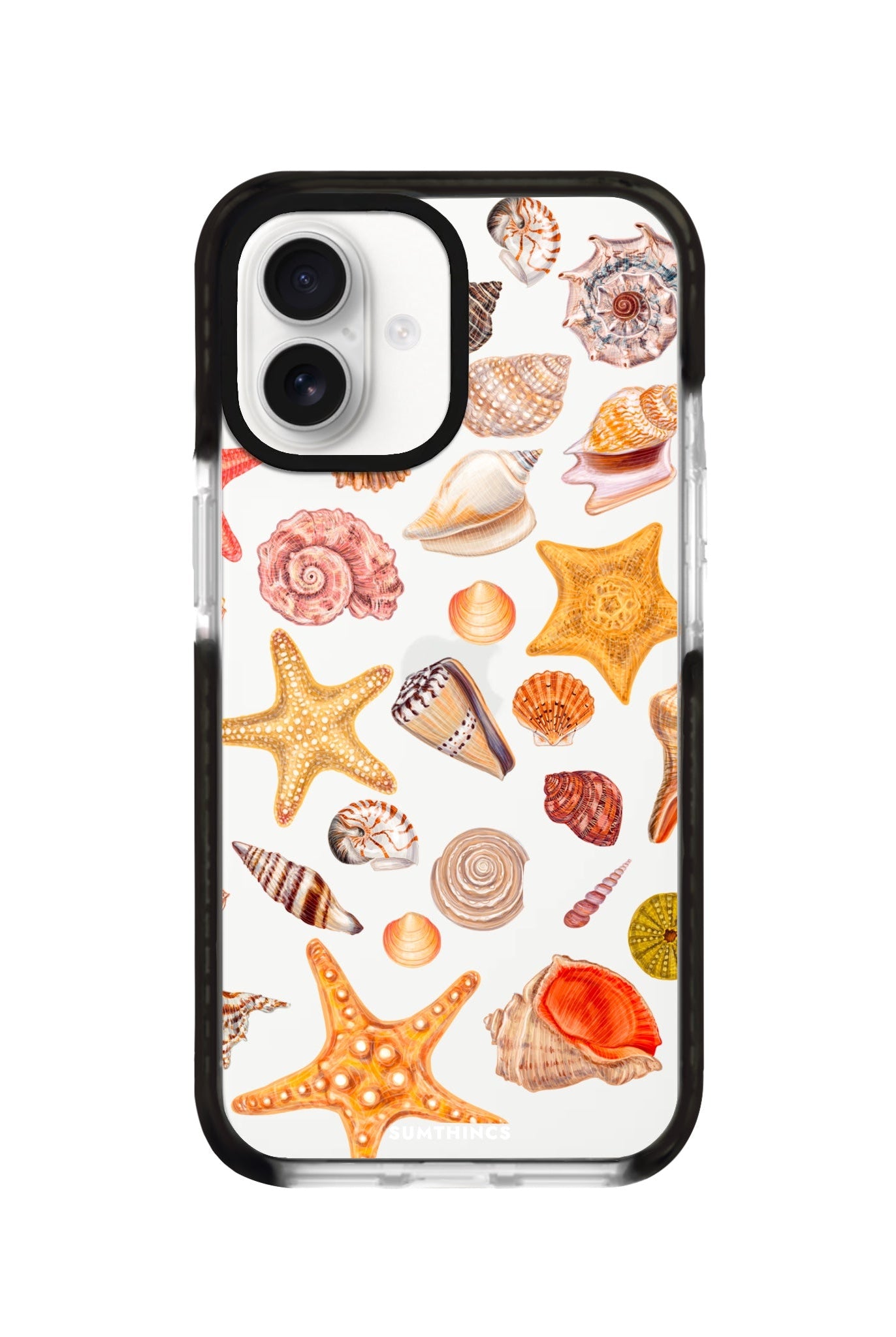 iPhone 16 Shells Procase Şeffaf Telefon Kılıfı Siyah Şeffaf - SUMTHINCS