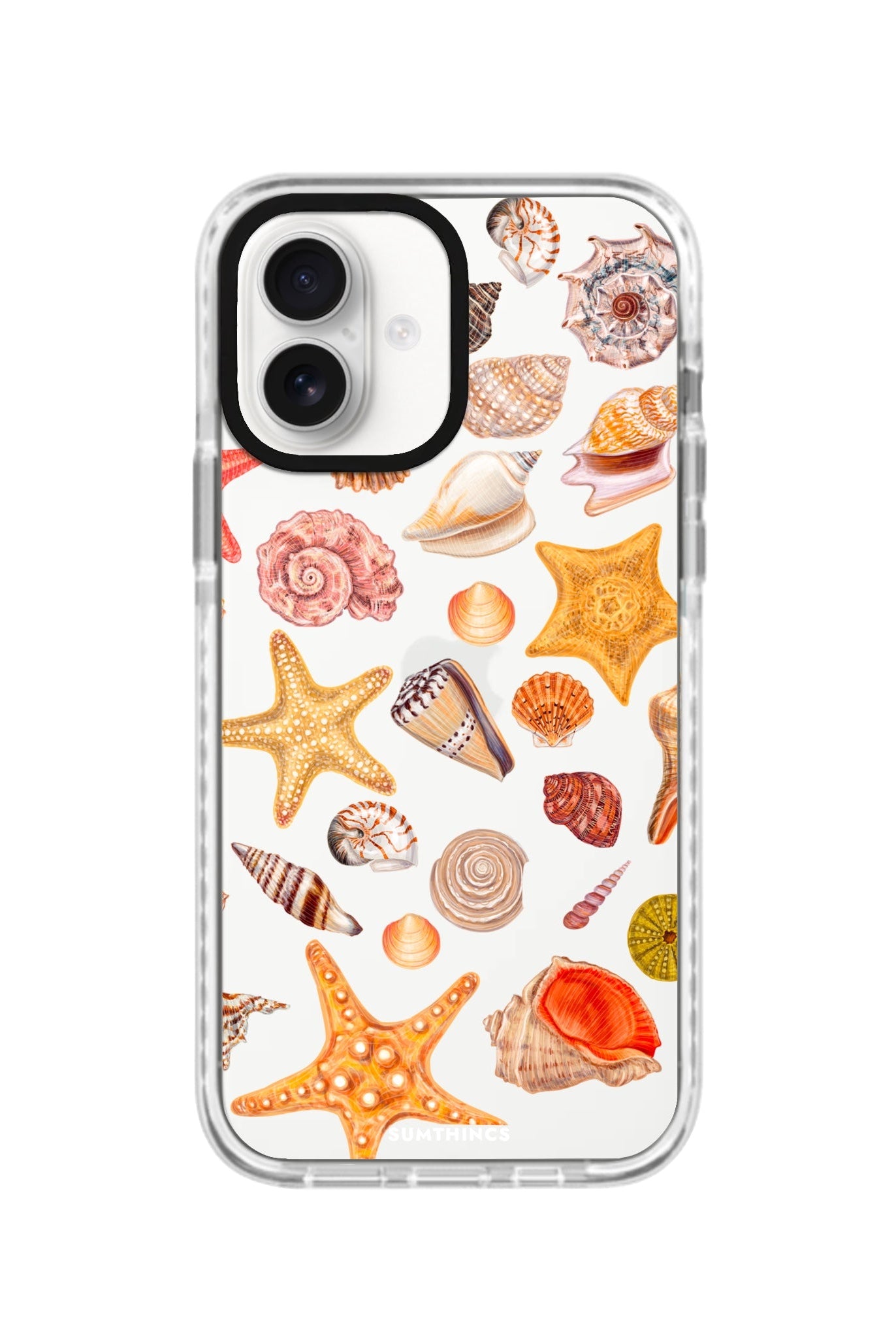 iPhone 16 Shells Procase Şeffaf Telefon Kılıfı Beyaz Şeffaf - SUMTHINCS