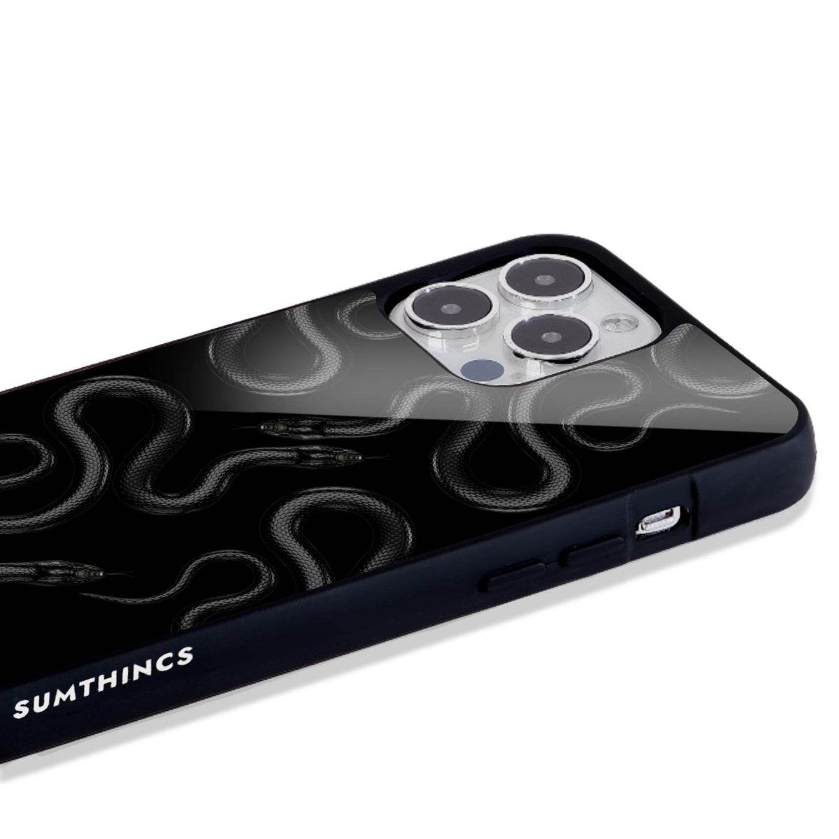 iPhone 16 Snakes Glossy Cam Telefon Kılıfı - SUMTHINCS