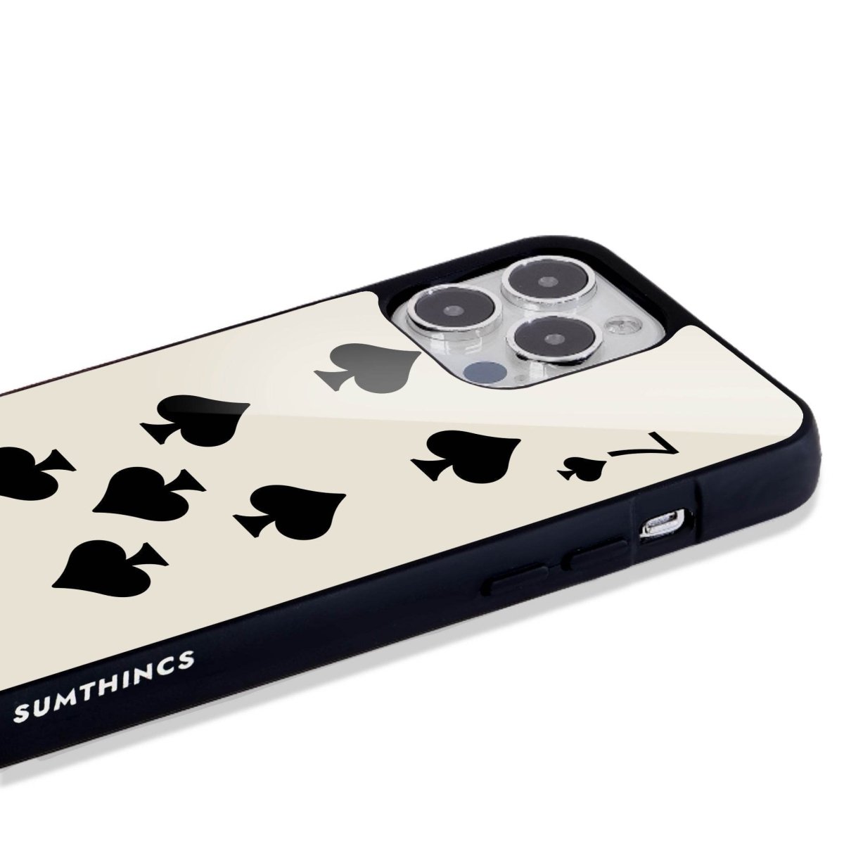 iPhone 16 Spade7 Glossy Cam Telefon Kılıfı - SUMTHINCS