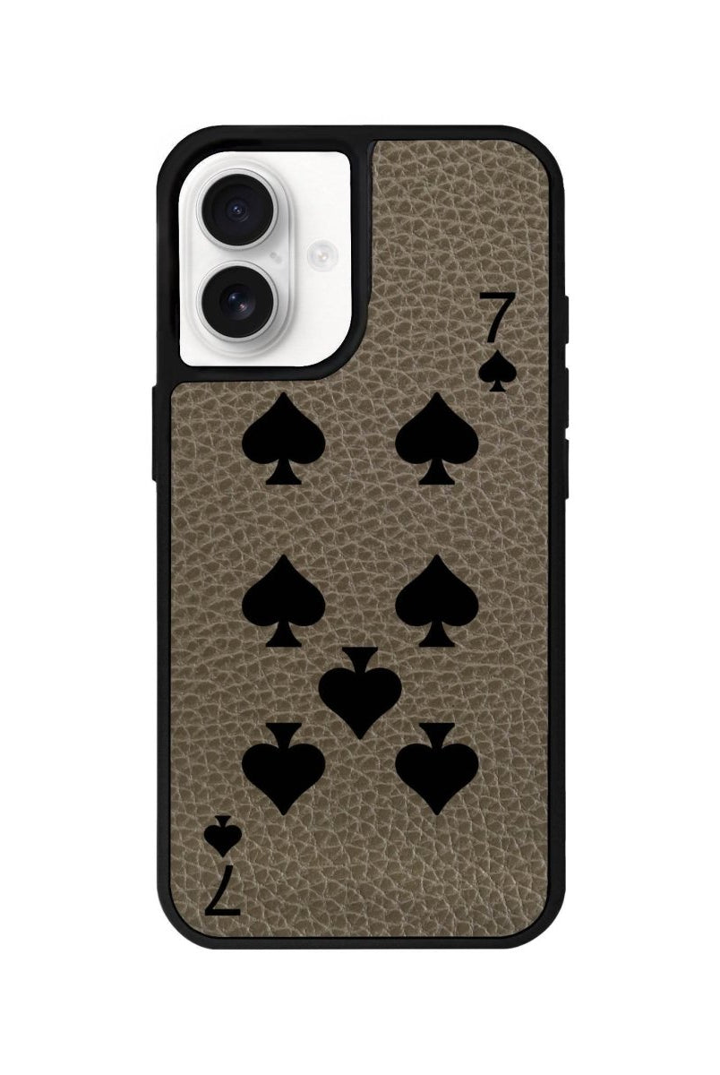 iPhone 16 Spade7 Leather Vegan Deri Telefon Kılıfı - SUMTHINCS
