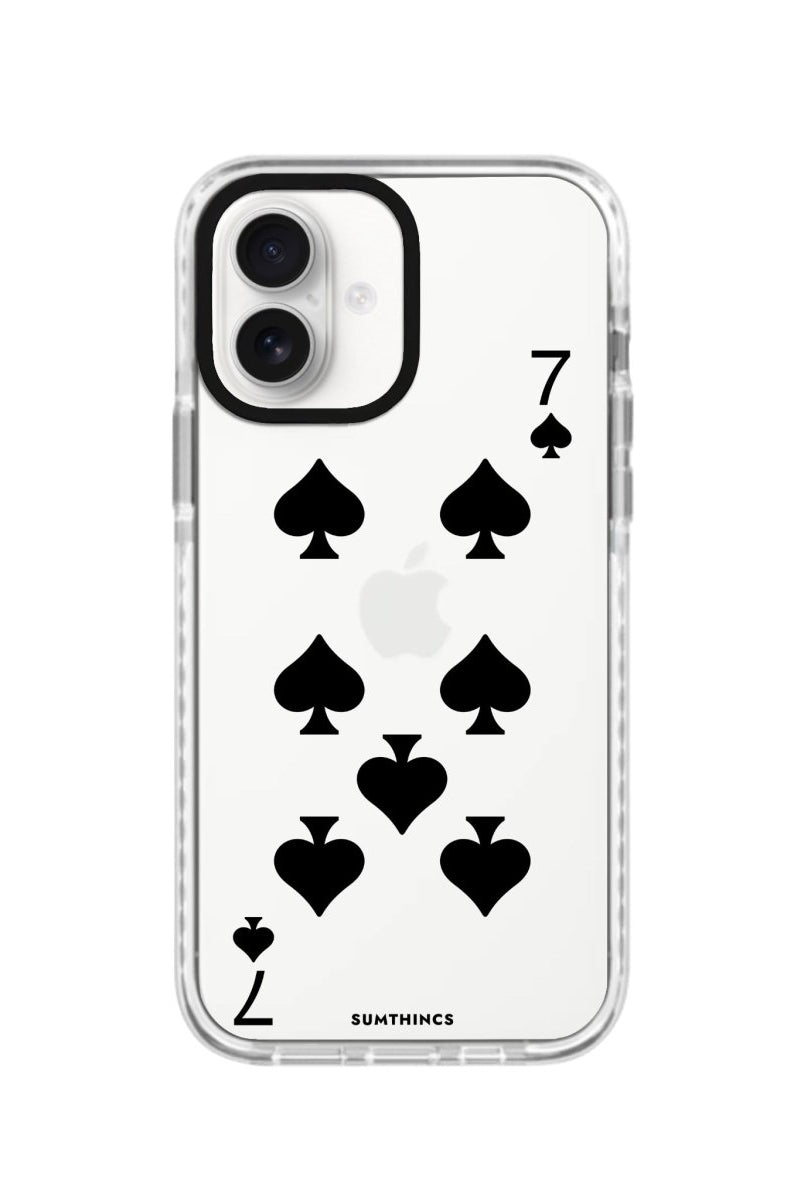 iPhone 16 Spade7 Procase Şeffaf Telefon Kılıfı Beyaz Şeffaf - SUMTHINCS