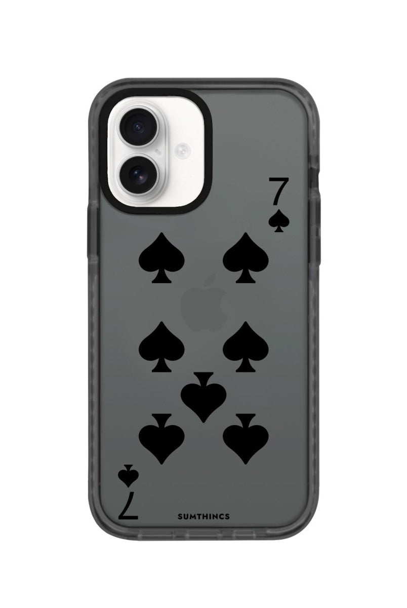 iPhone 16 Spade7 Procase Şeffaf Telefon Kılıfı Antrasit - SUMTHINCS