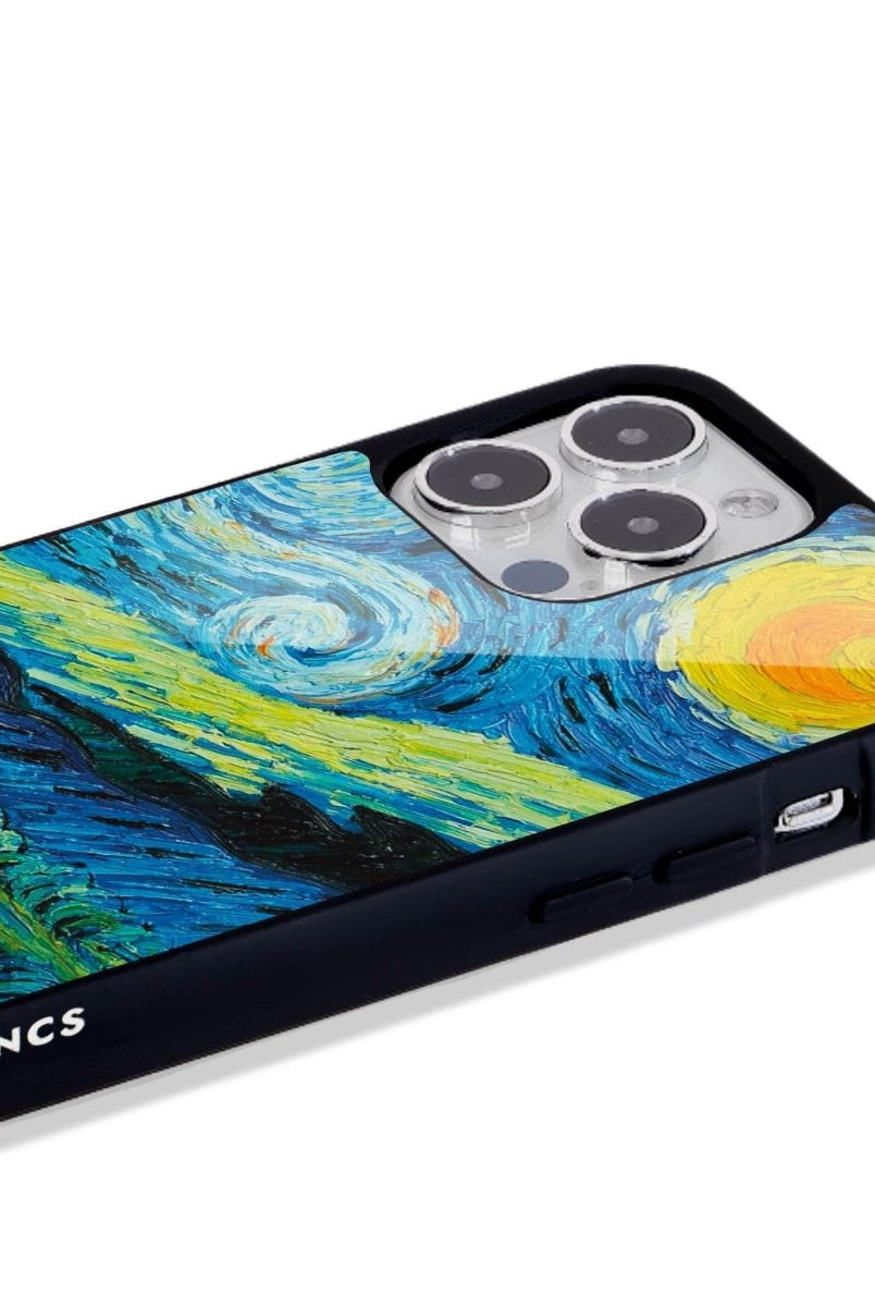 iPhone 16 Starry Night Glossy Cam Telefon Kılıfı - SUMTHINCS