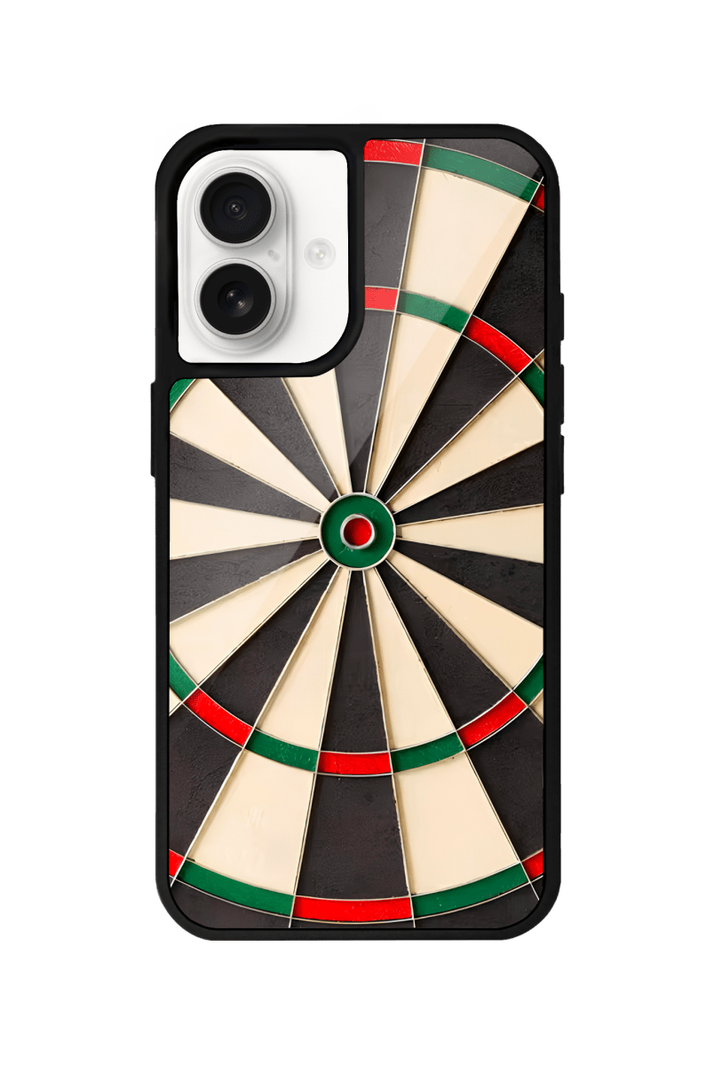 iPhone 16 Target Glossy Cam Telefon Kılıfı - SUMTHINCS