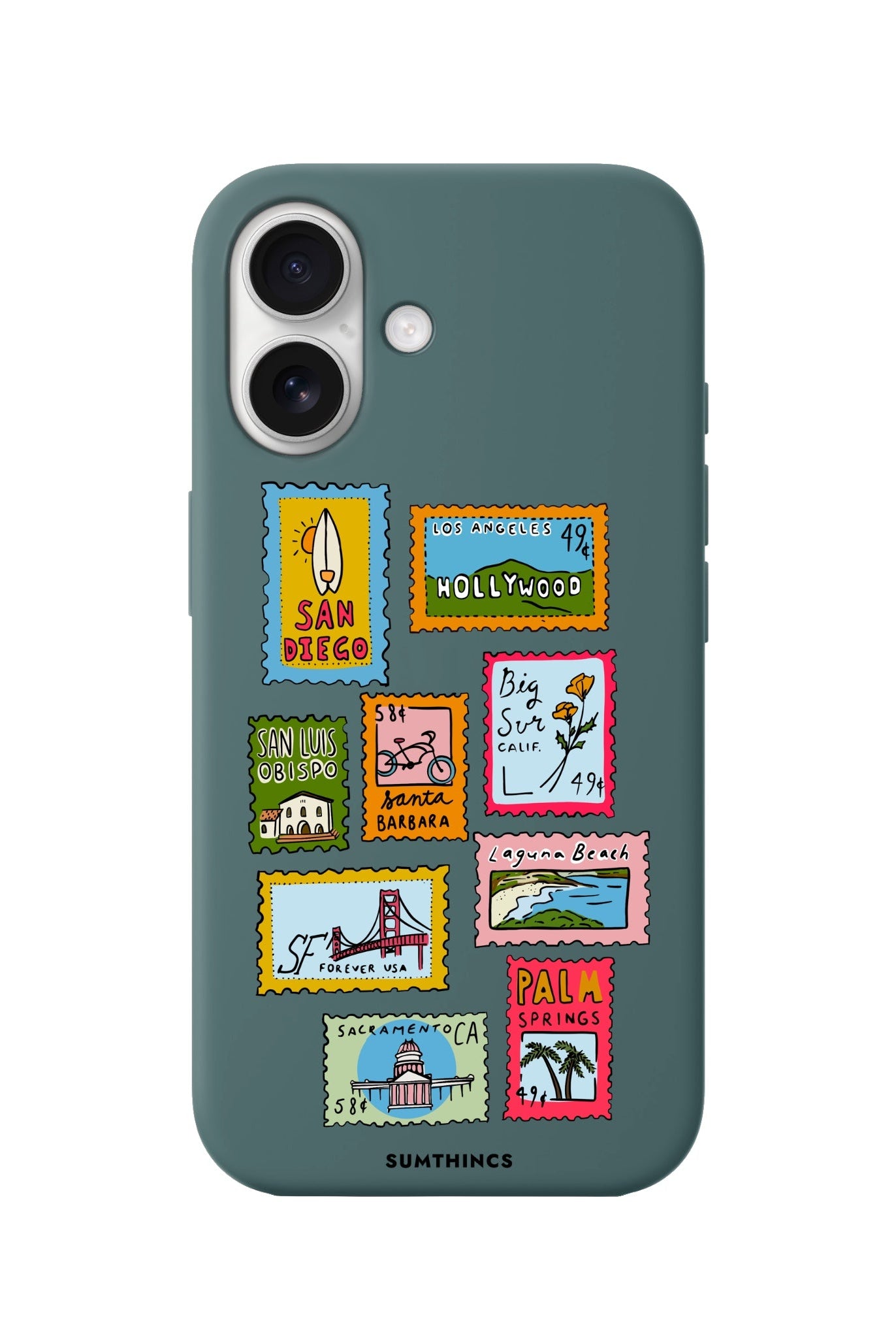 iPhone 16 The Grand Tour Premium Telefon Kılıfı Kaktüs Yeşili - SUMTHINCS