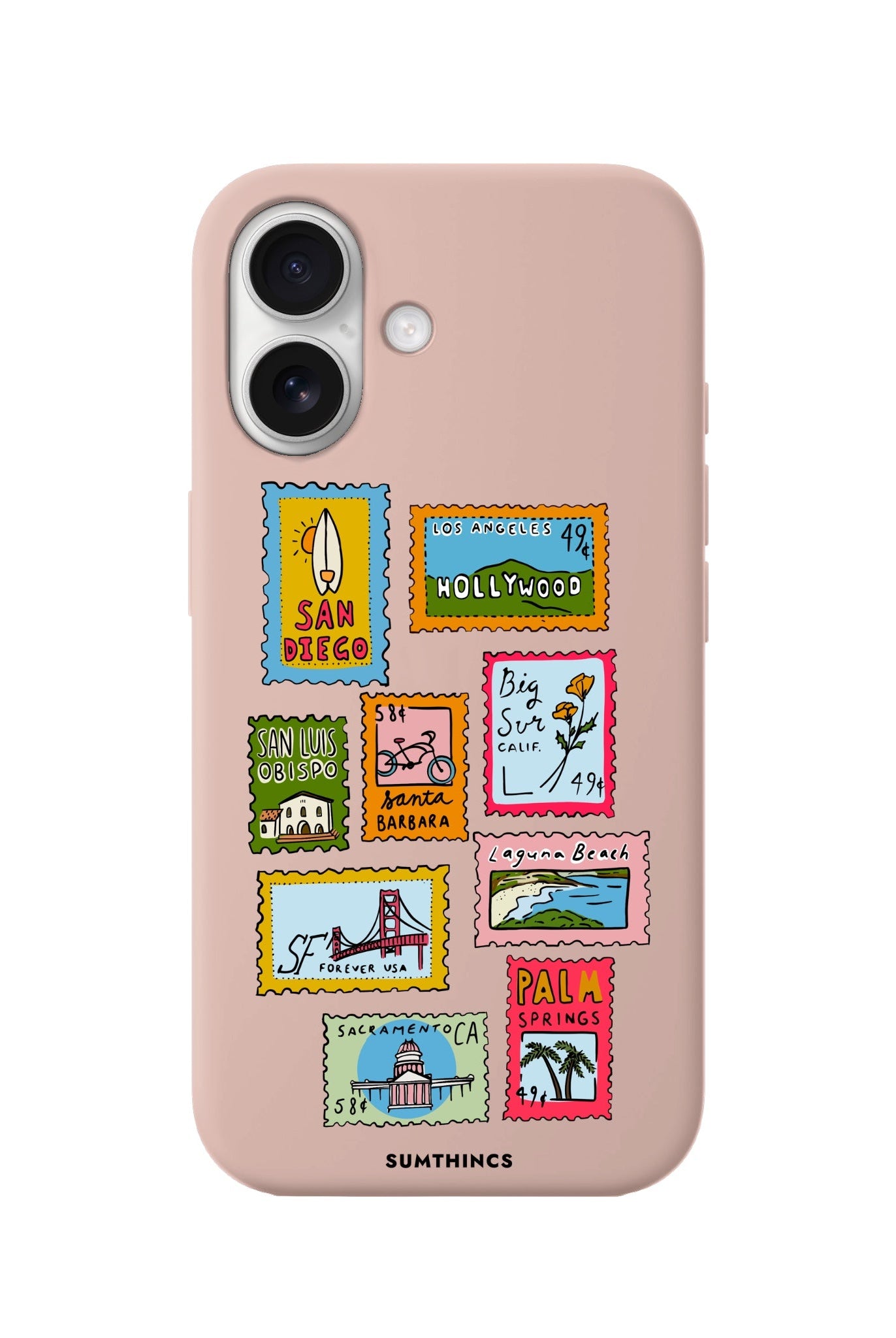 iPhone 16 The Grand Tour Premium Telefon Kılıfı Bej - SUMTHINCS