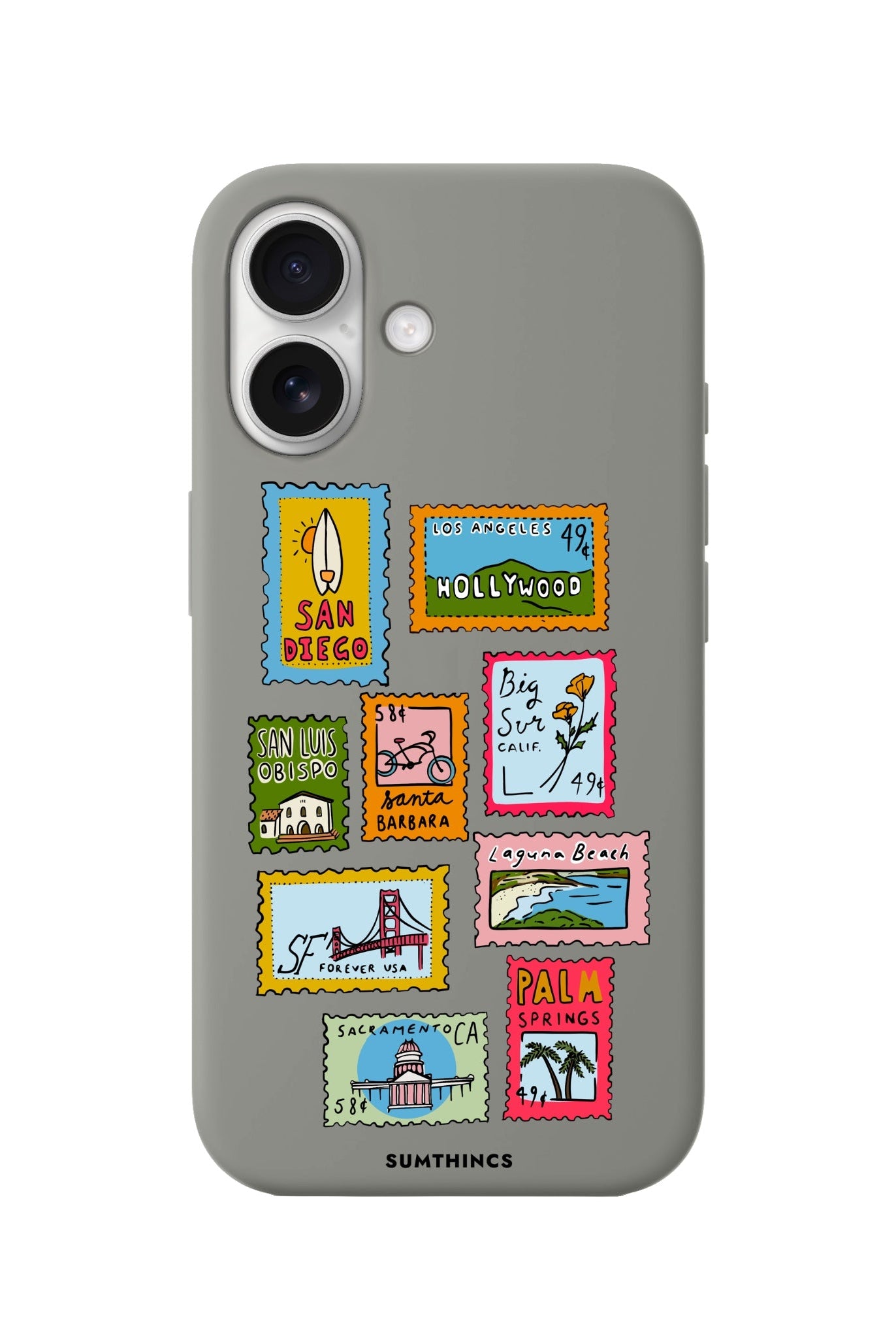 iPhone 16 The Grand Tour Premium Telefon Kılıfı Gri - SUMTHINCS