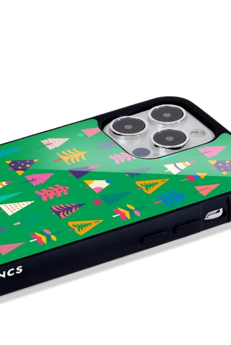 iPhone 16 Tiny Forest Glossy Cam Telefon Kılıfı - SUMTHINCS