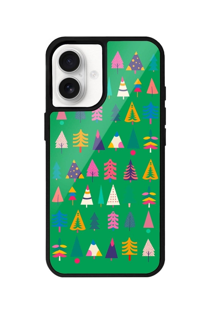 iPhone 16 Tiny Forest Glossy Cam Telefon Kılıfı - SUMTHINCS