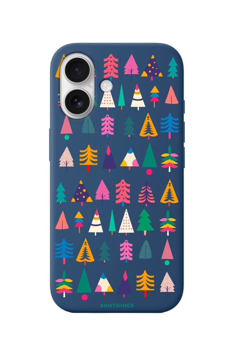 iPhone 16 Tiny Forest Premium Telefon Kılıfı Pasifik Mavi - SUMTHINCS