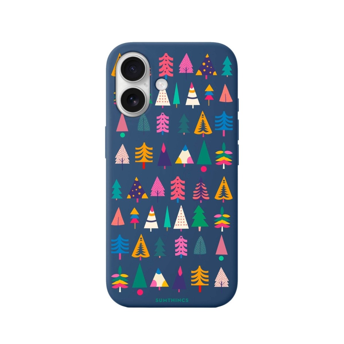 iPhone 16 Tiny Forest Premium Telefon Kılıfı Pasifik Mavi - SUMTHINCS