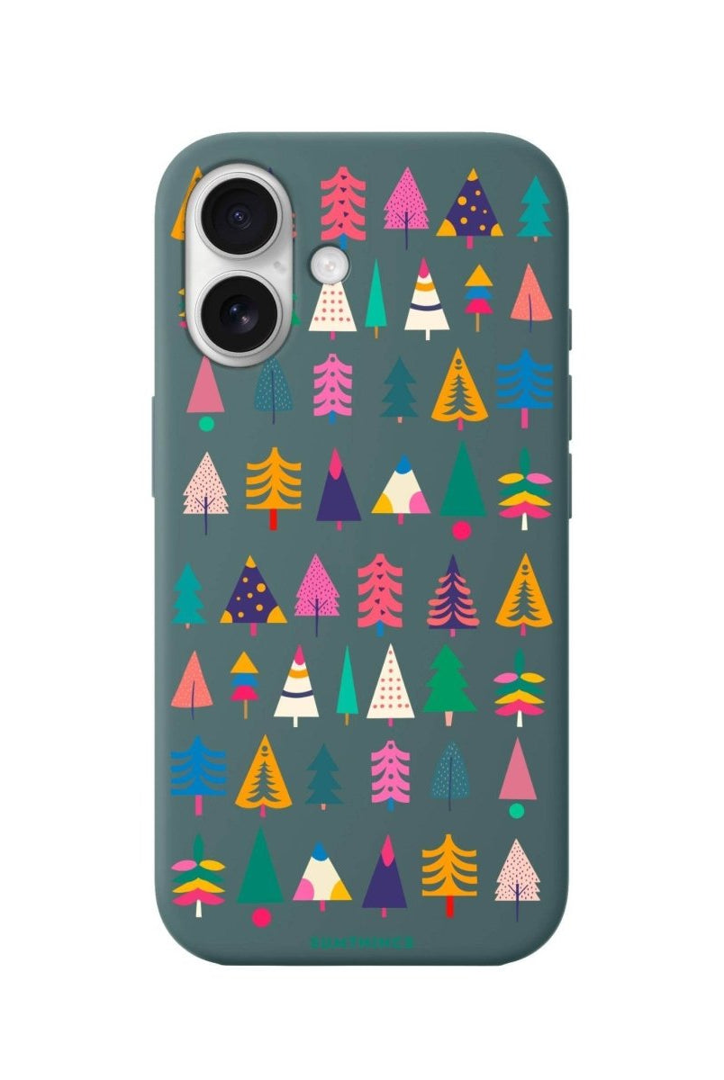 iPhone 16 Tiny Forest Premium Telefon Kılıfı Kaktüs Yeşili - SUMTHINCS