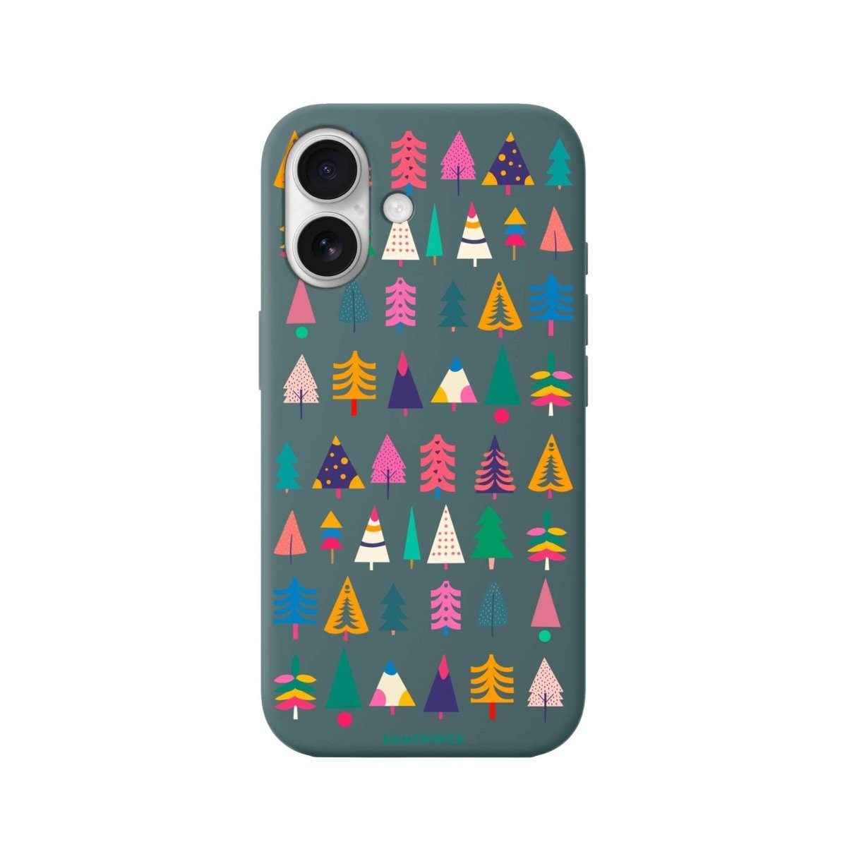 iPhone 16 Tiny Forest Premium Telefon Kılıfı Kaktüs Yeşili - SUMTHINCS