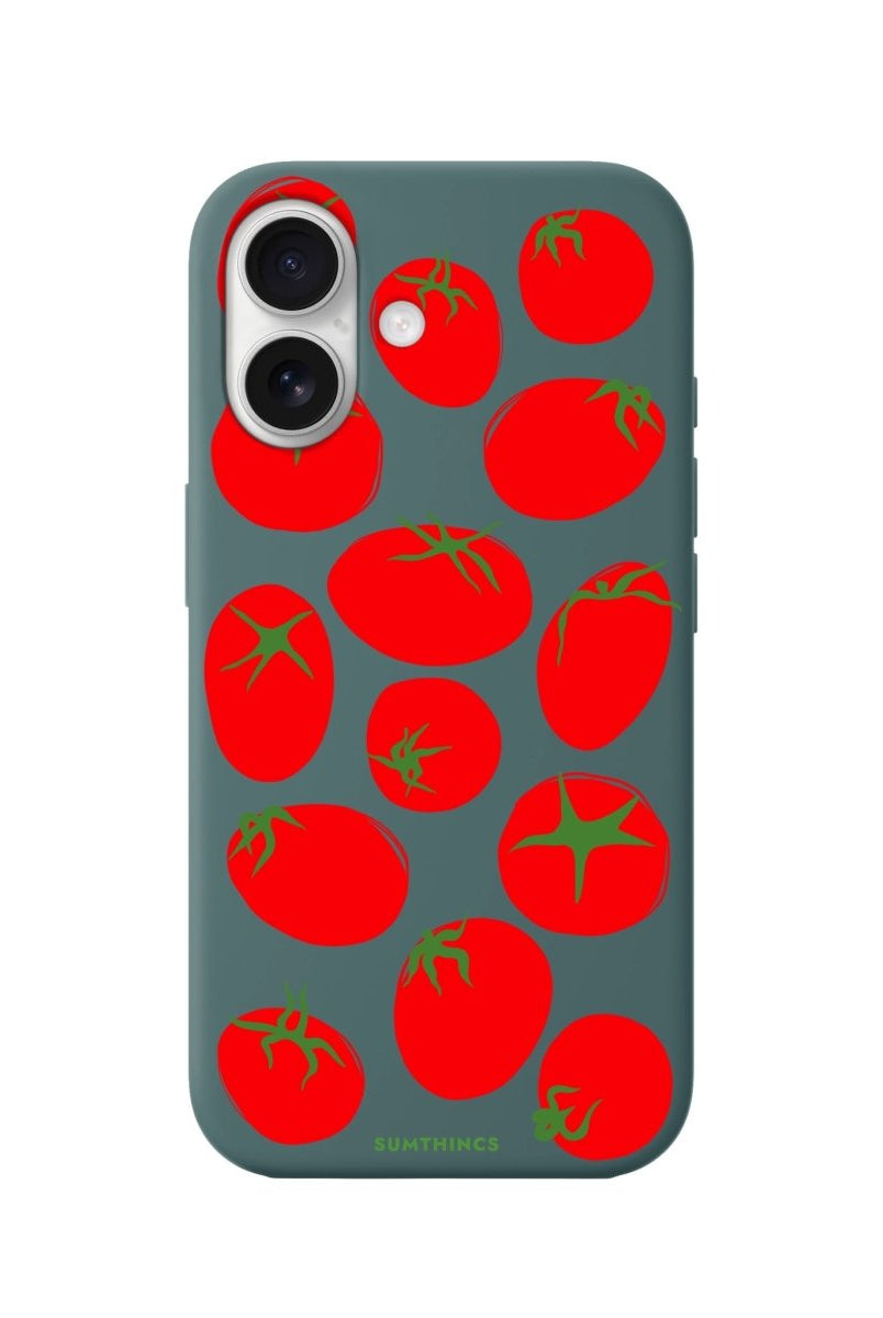 iPhone 16 Tomatoes Premium Telefon Kılıfı Kaktüs Yeşili - SUMTHINCS