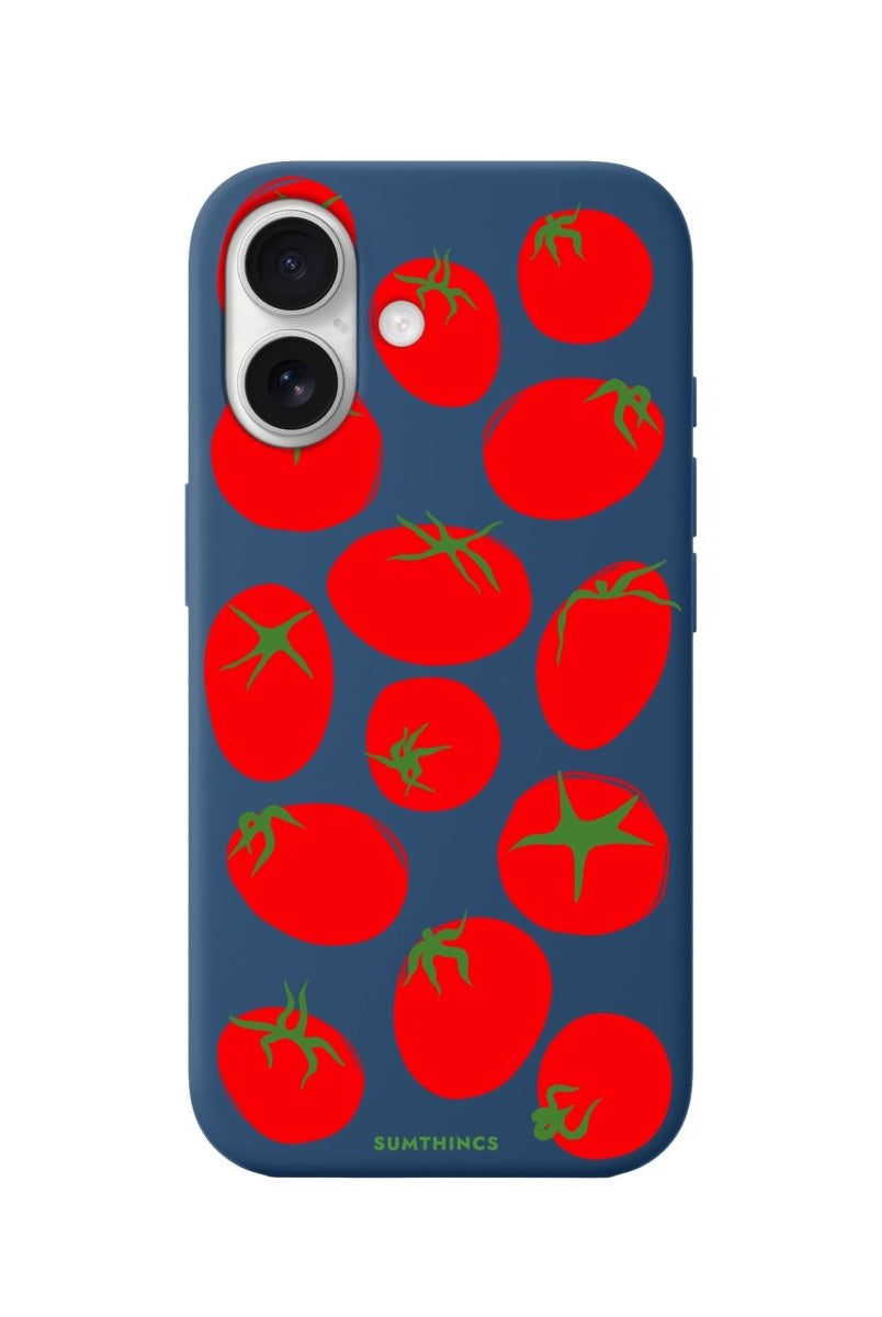iPhone 16 Tomatoes Premium Telefon Kılıfı Pasifik Mavi - SUMTHINCS