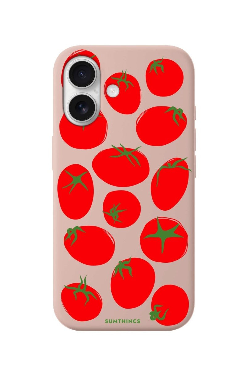 iPhone 16 Tomatoes Premium Telefon Kılıfı Bej - SUMTHINCS