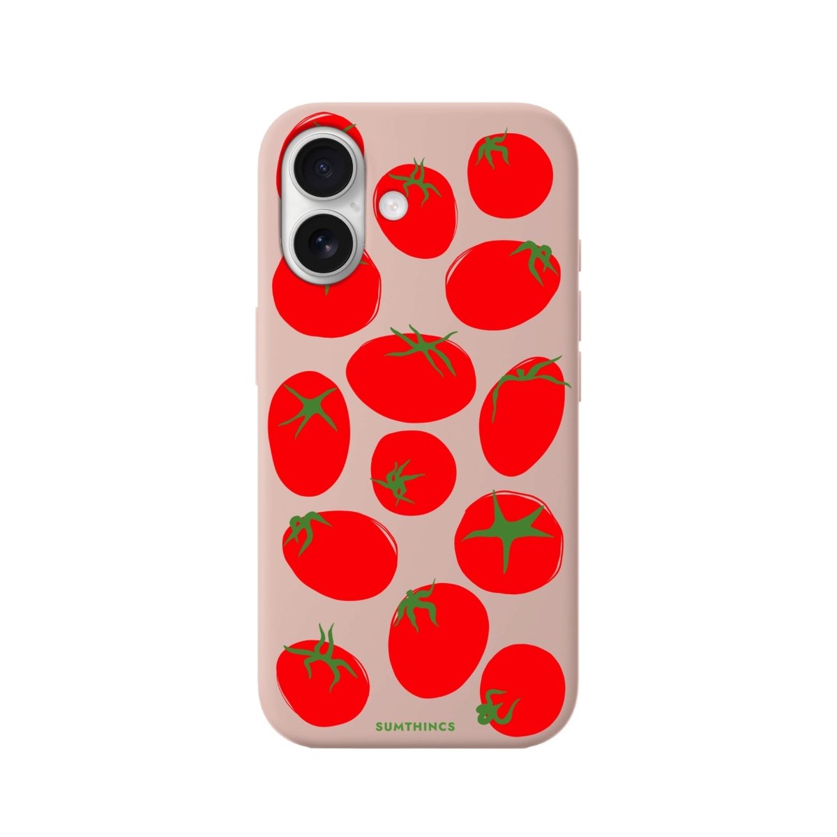 iPhone 16 Tomatoes Premium Telefon Kılıfı Bej - SUMTHINCS