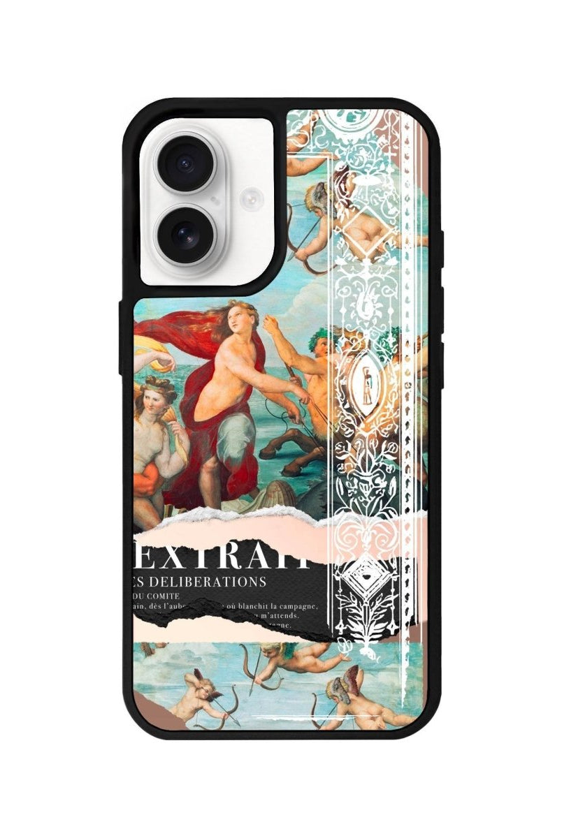 iPhone 16 Triumph of Galatea Mirror Aynalı Telefon Kılıfı Metalik Pembe - SUMTHINCS