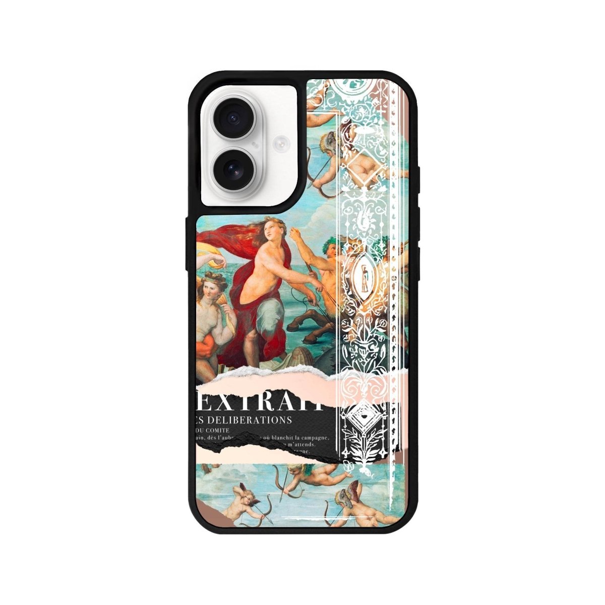 iPhone 16 Triumph of Galatea Mirror Aynalı Telefon Kılıfı Metalik Pembe - SUMTHINCS