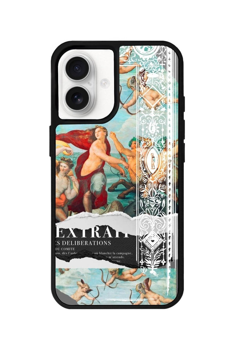 iPhone 16 Triumph of Galatea Mirror Aynalı Telefon Kılıfı Gümüş - SUMTHINCS