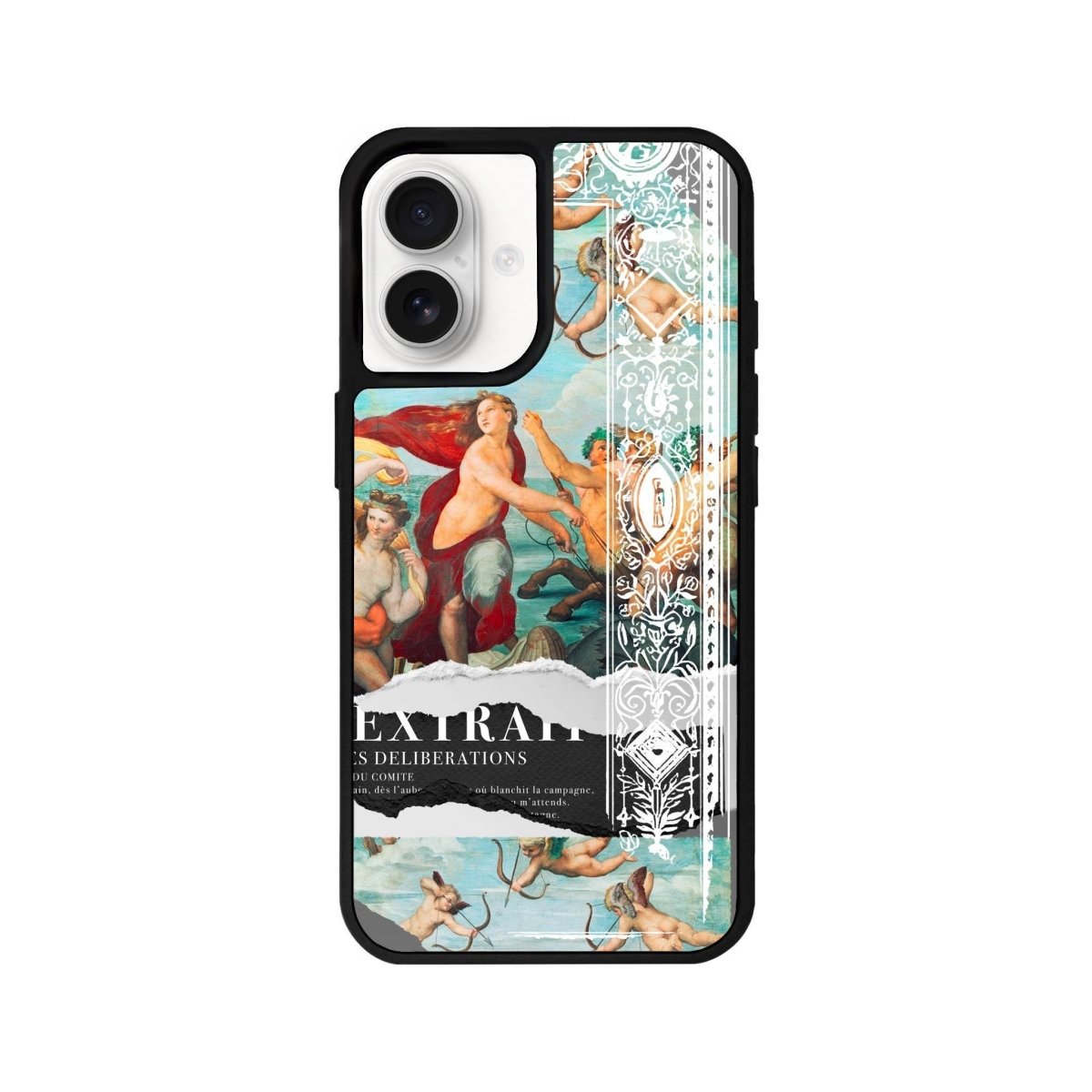 iPhone 16 Triumph of Galatea Mirror Aynalı Telefon Kılıfı Gümüş - SUMTHINCS