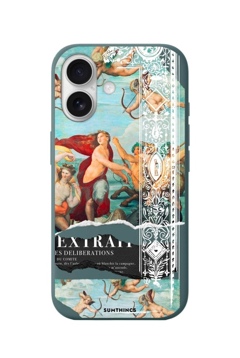 iPhone 16 Triumph of Galatea Premium Telefon Kılıfı Kaktüs Yeşili - SUMTHINCS