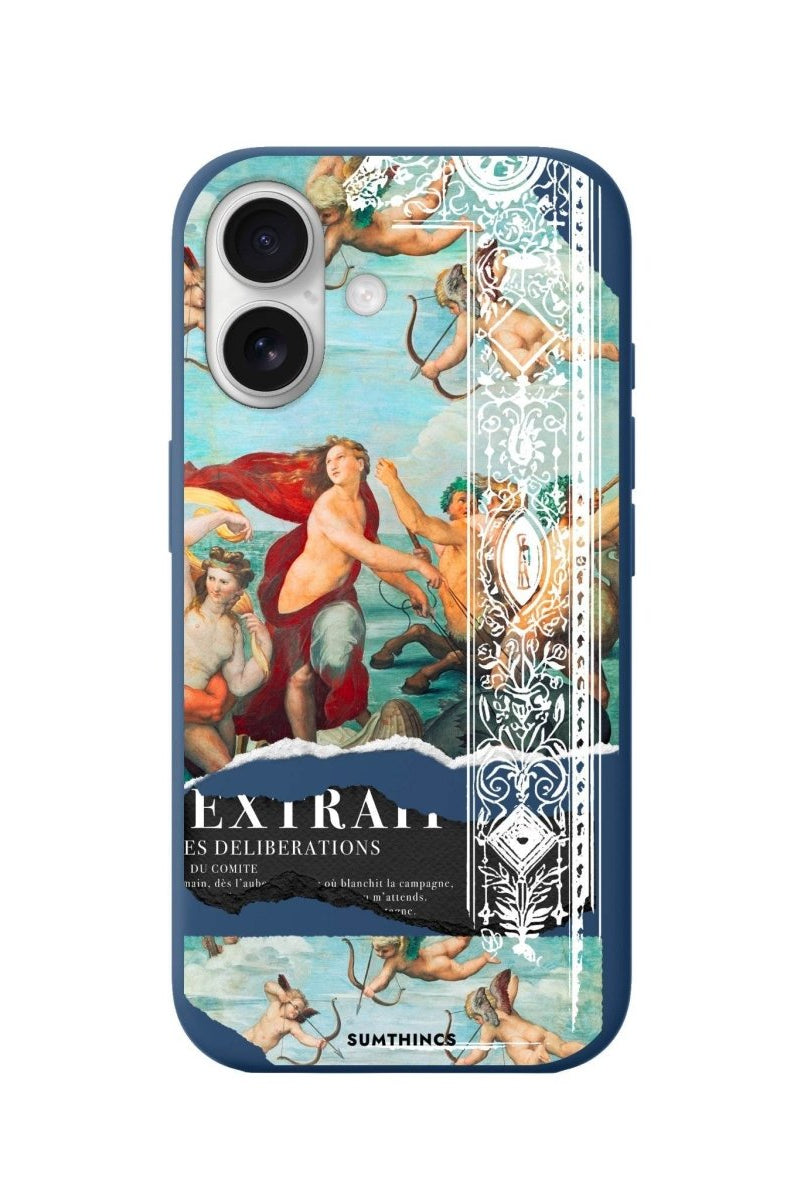 iPhone 16 Triumph of Galatea Premium Telefon Kılıfı Pasifik Mavi - SUMTHINCS