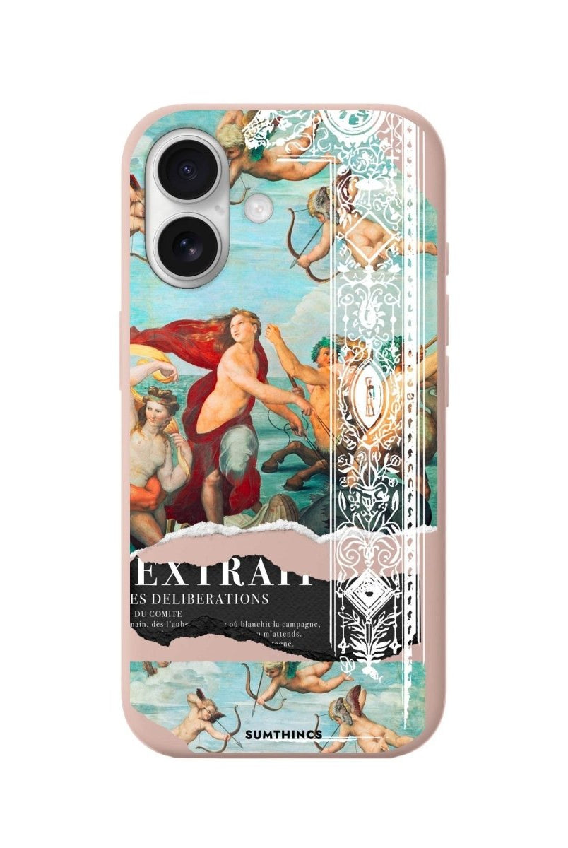 iPhone 16 Triumph of Galatea Premium Telefon Kılıfı Bej - SUMTHINCS