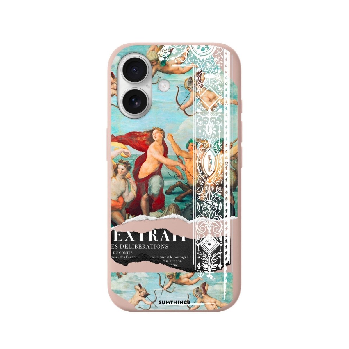 iPhone 16 Triumph of Galatea Premium Telefon Kılıfı Bej - SUMTHINCS