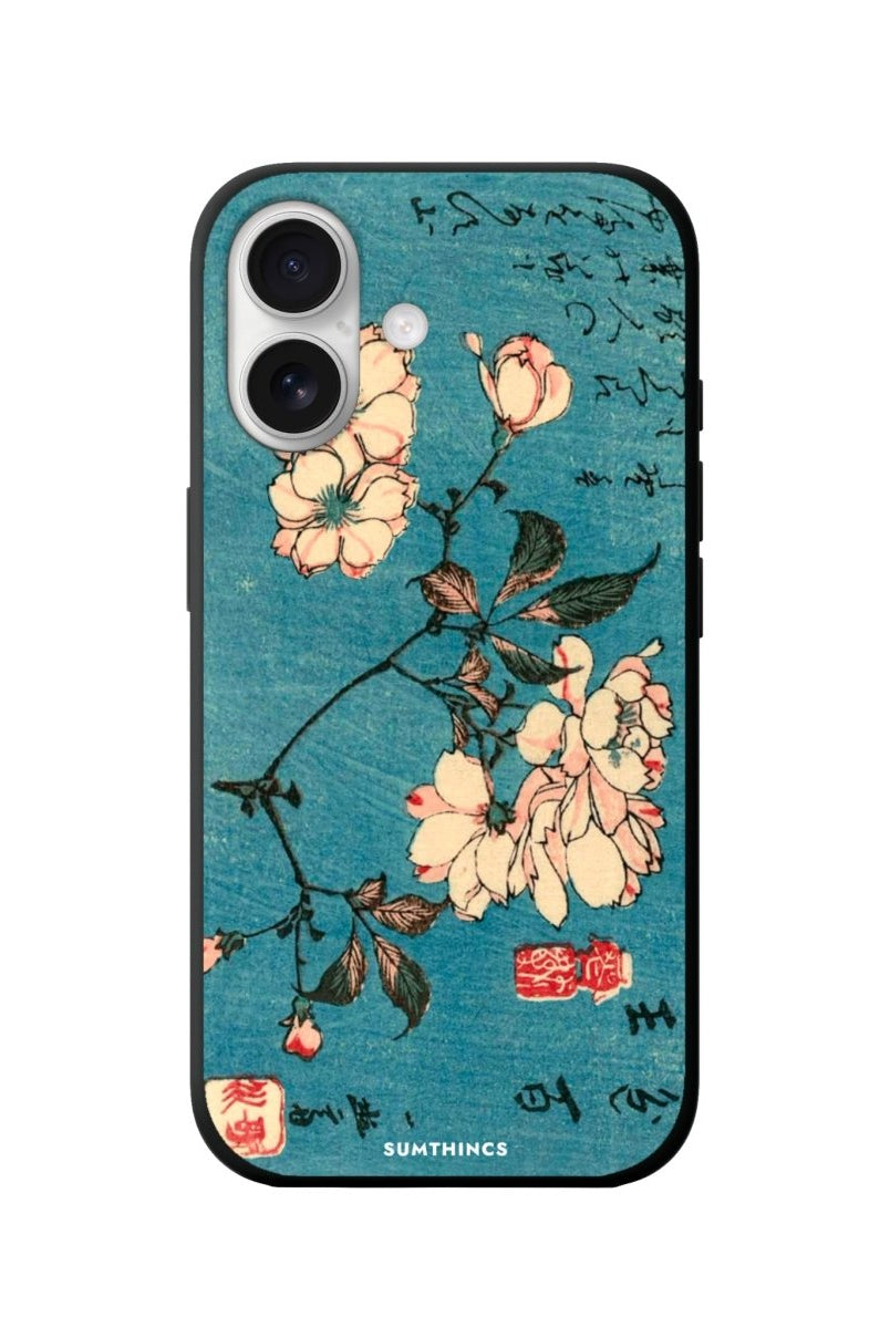 iPhone 16 Vintage Sakura Premium Telefon Kılıfı - SUMTHINCS