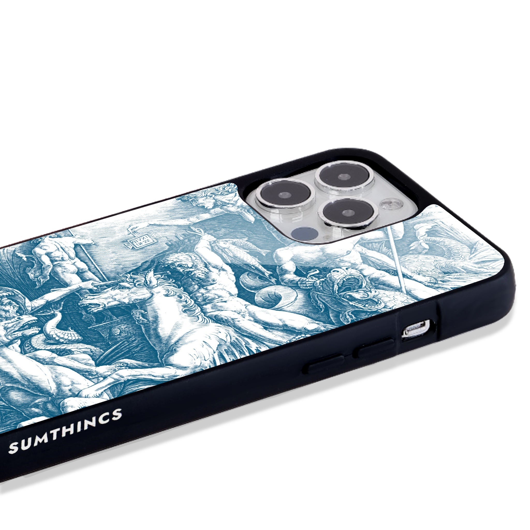 iPhone 16 War of Sea Gods Glossy Cam Telefon Kılıfı - SUMTHINCS
