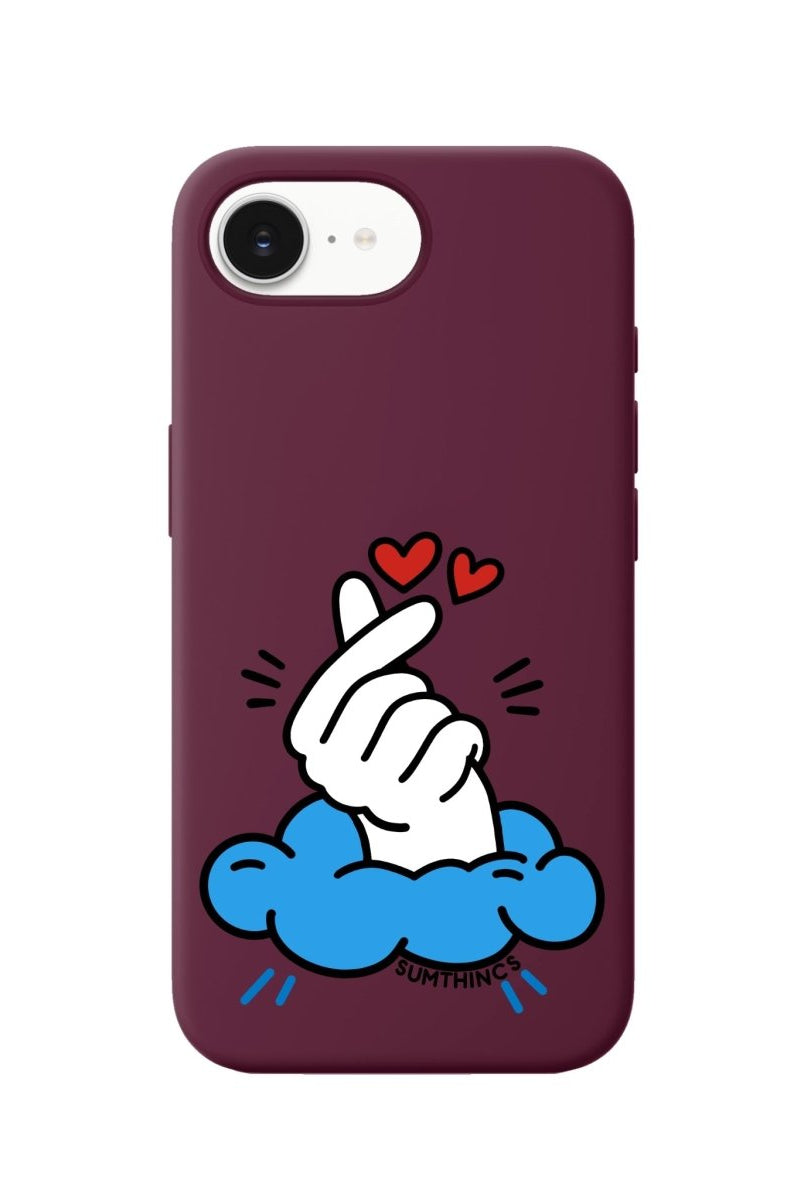iPhone 16E Crush Premium Telefon Kılıfı Bordo - SUMTHINCS