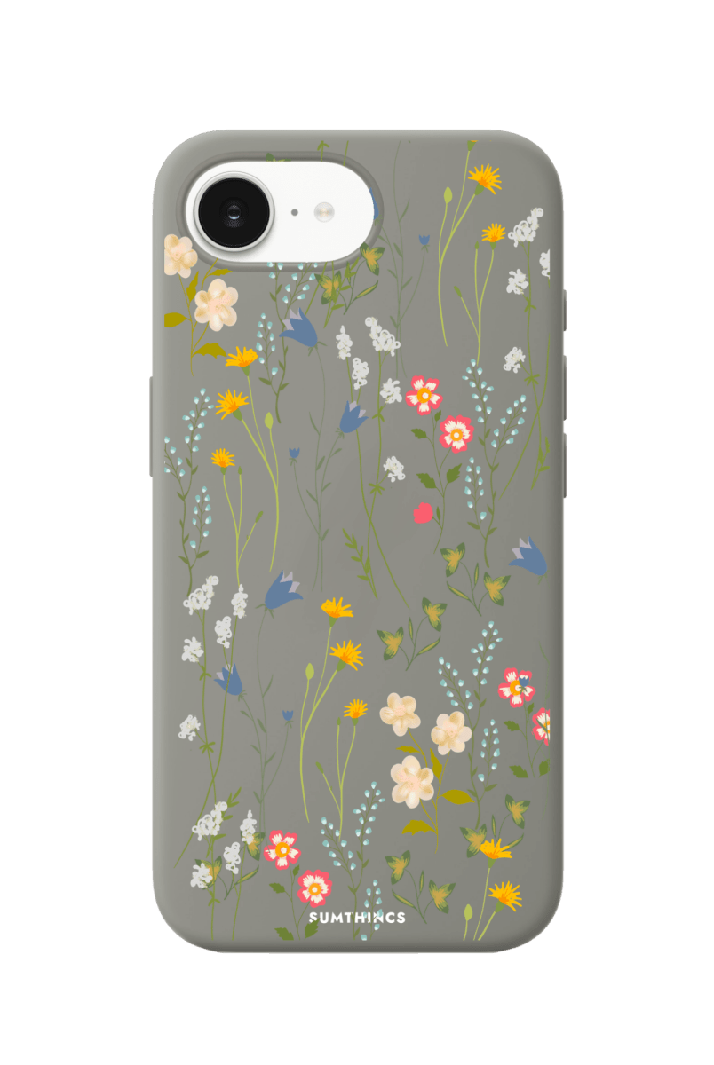 iPhone 16E Eternal Garden Premium Telefon Kılıfı Gri - SUMTHINCS