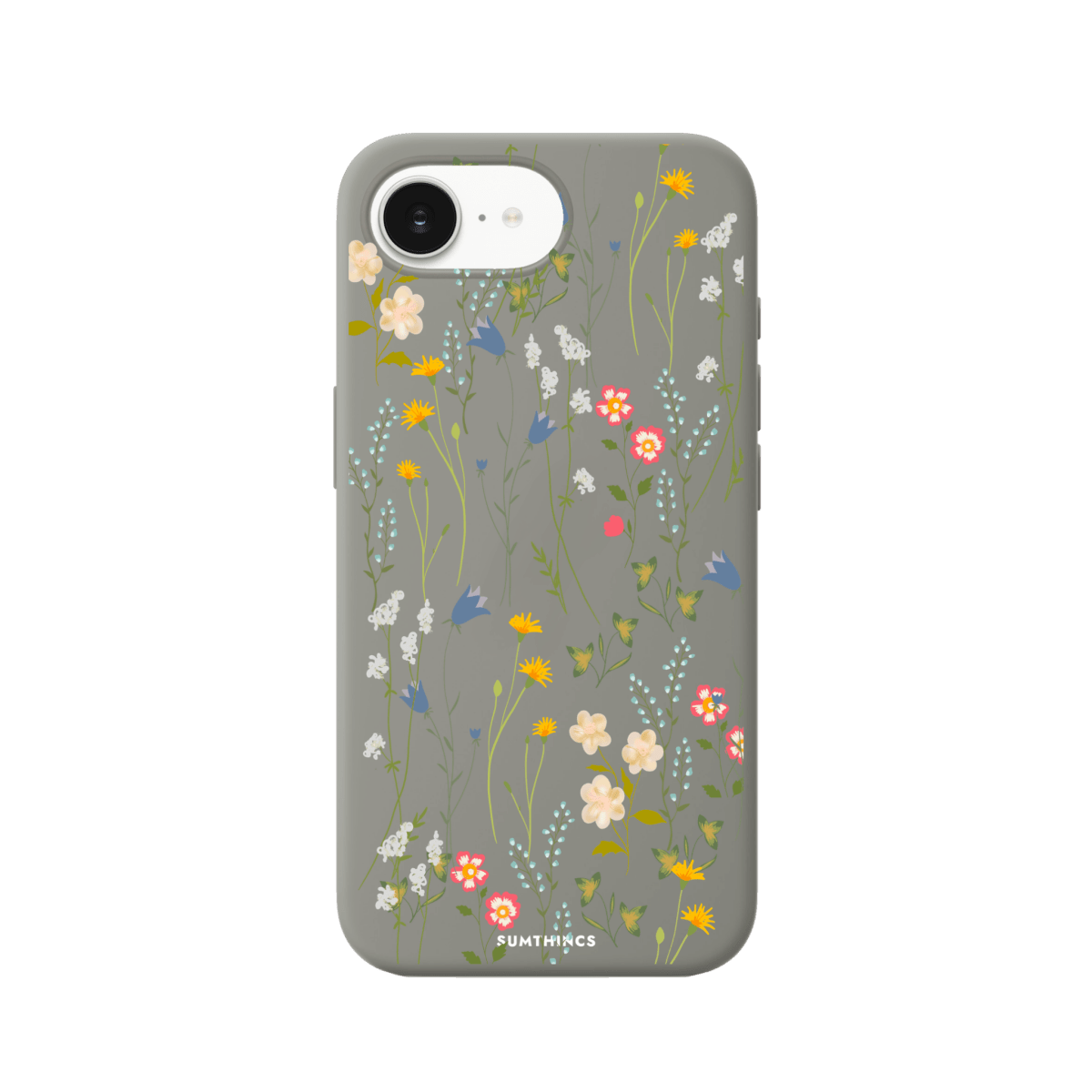 iPhone 16E Eternal Garden Premium Telefon Kılıfı Gri - SUMTHINCS